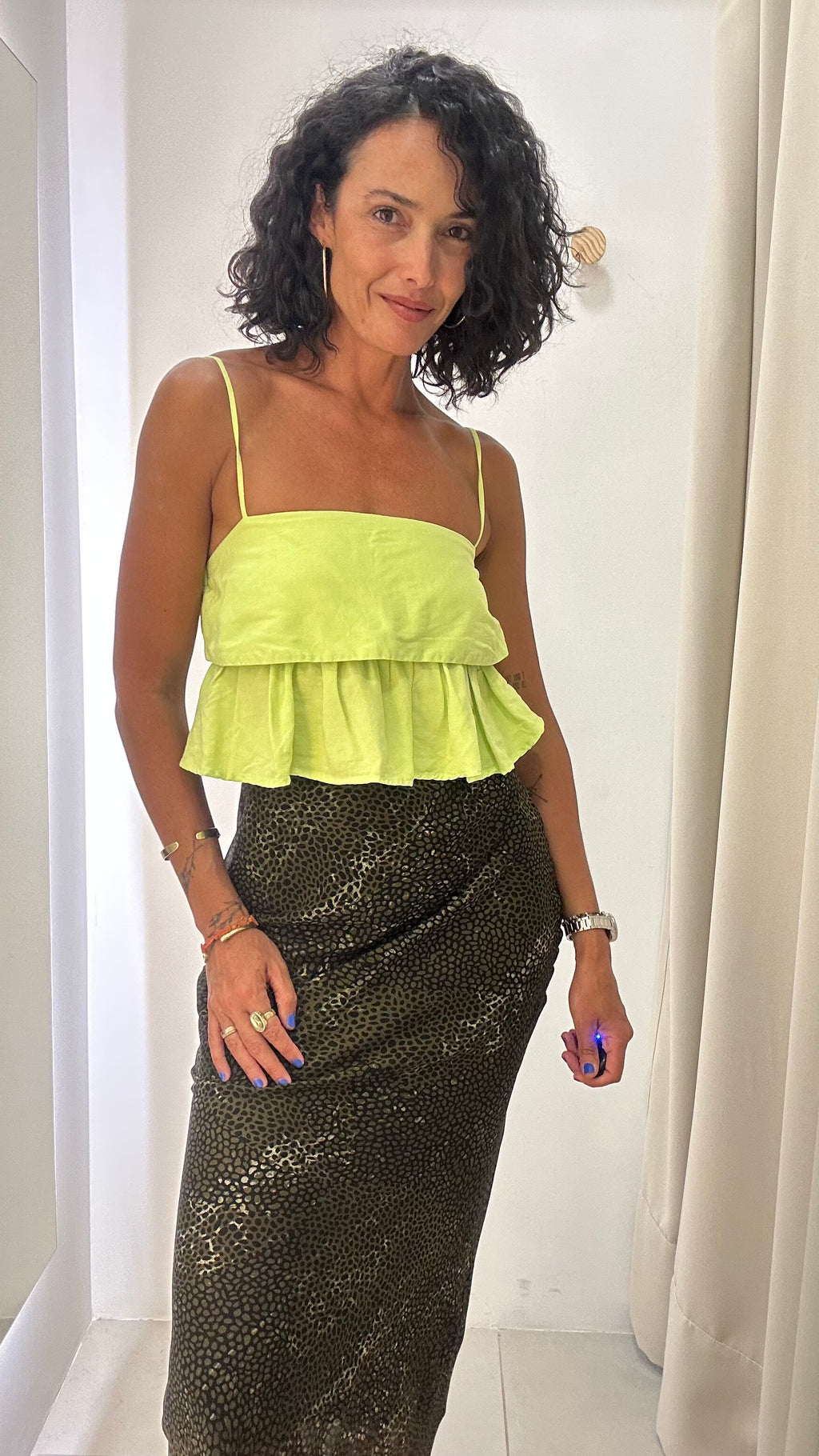 Saia Animal Print Zara