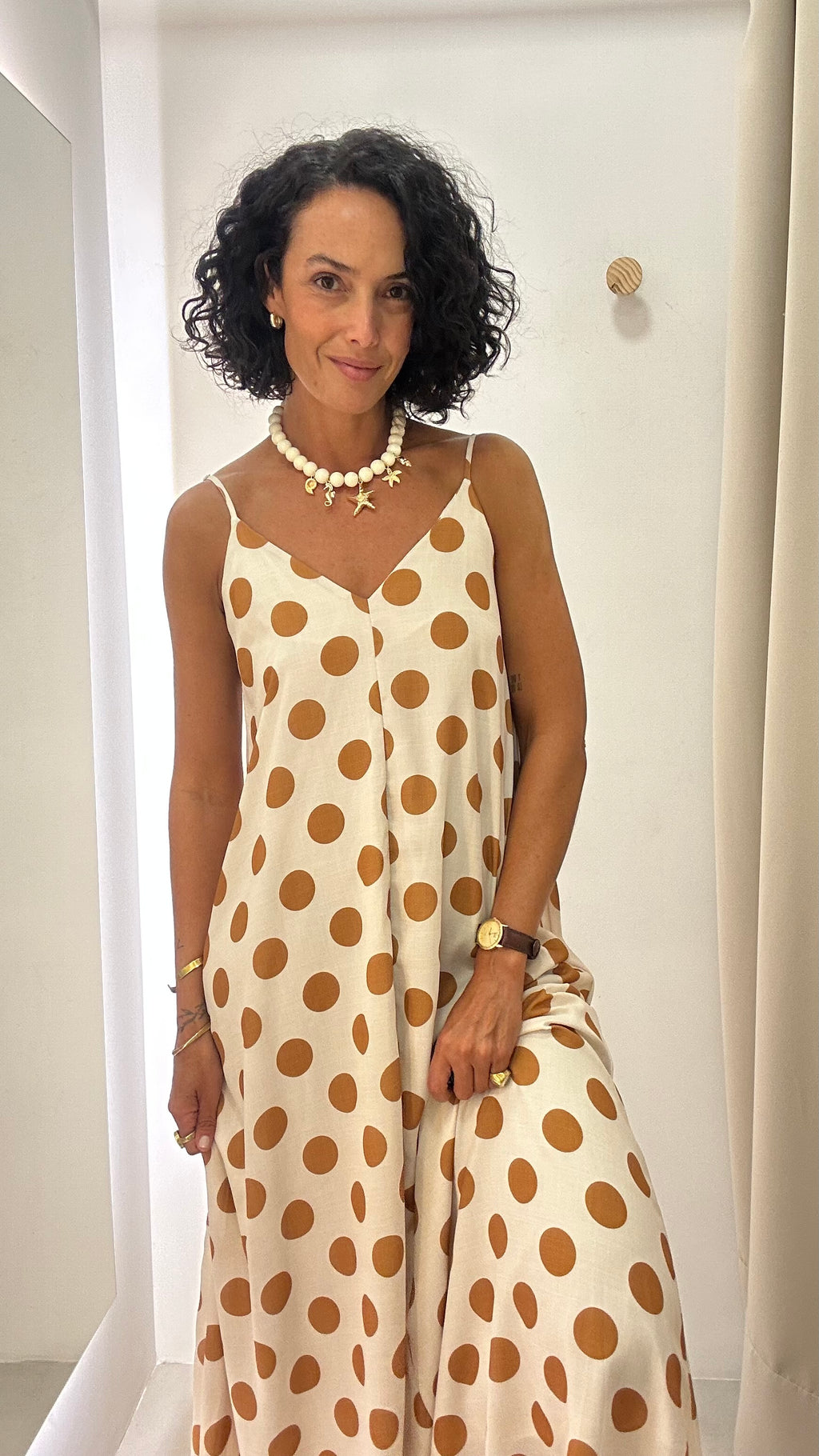 Vestido Poá