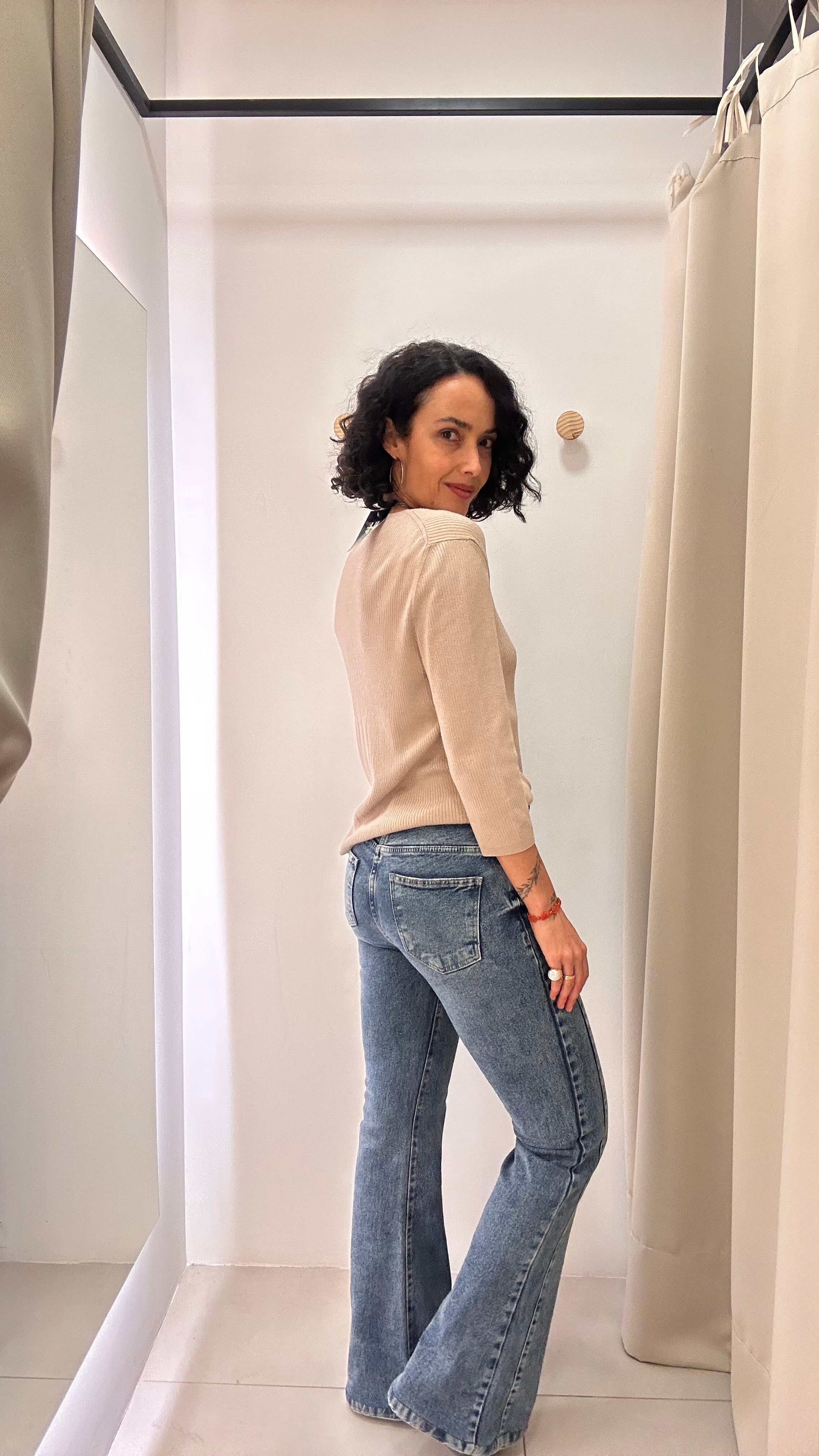 Calça Jeans Shoulder