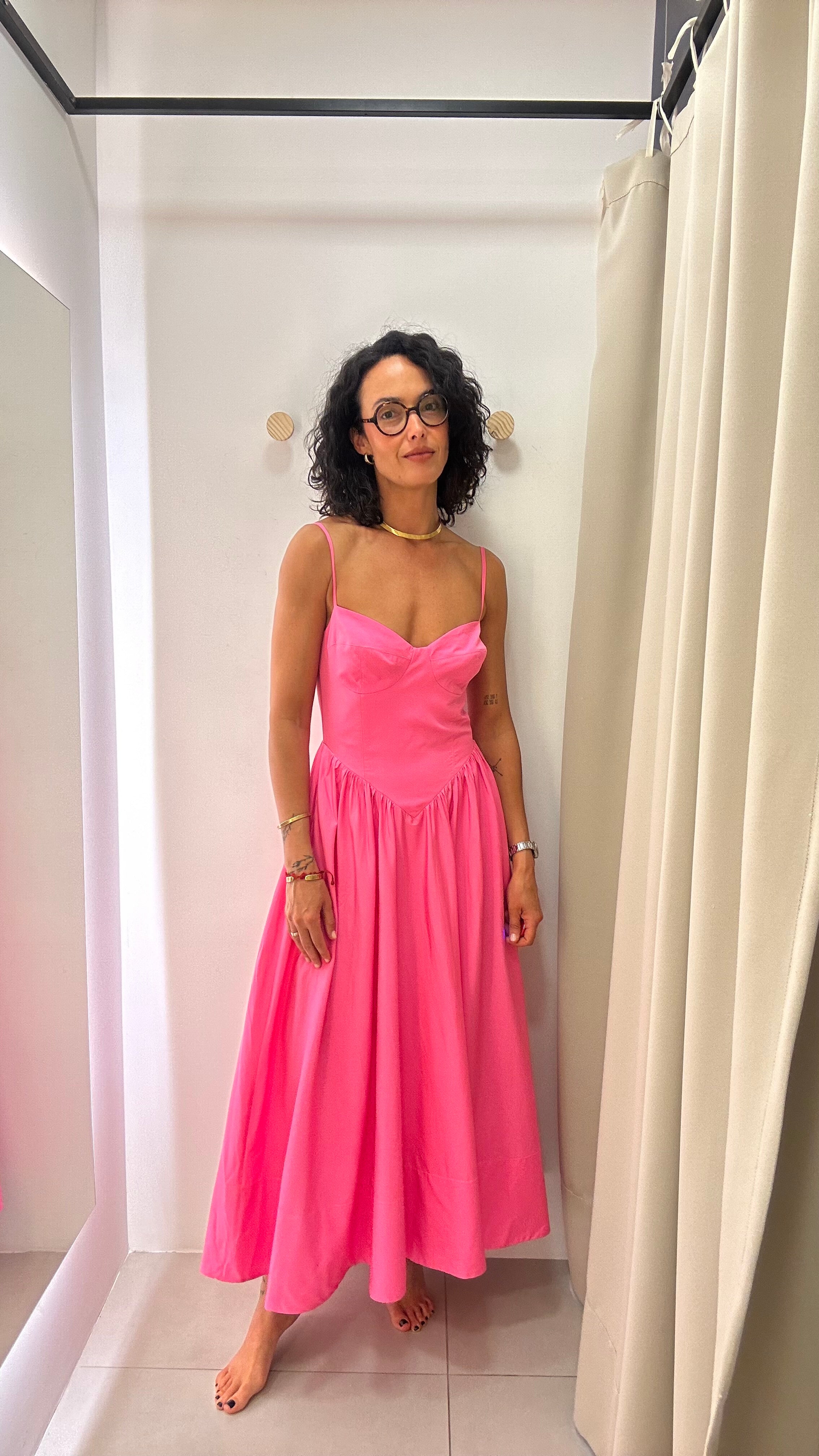 Vestido Corset Rosa