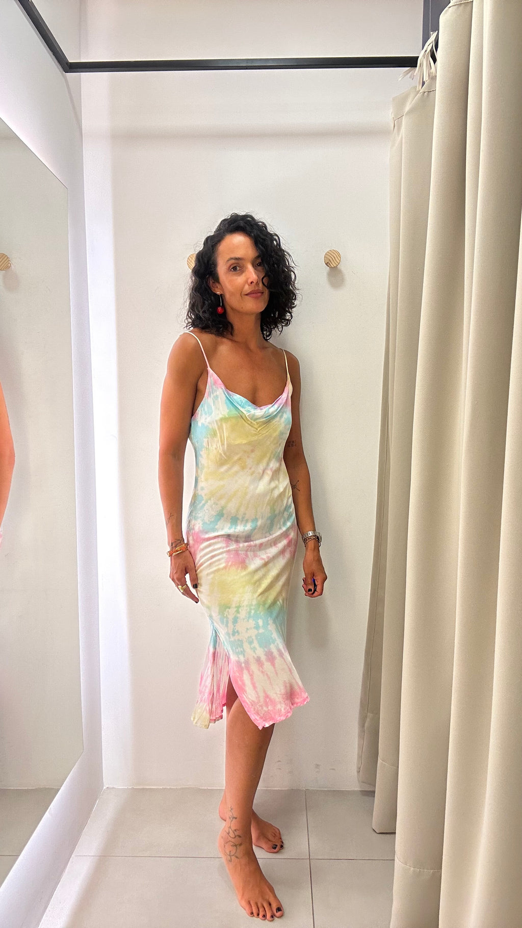 Slip Dress Colorido