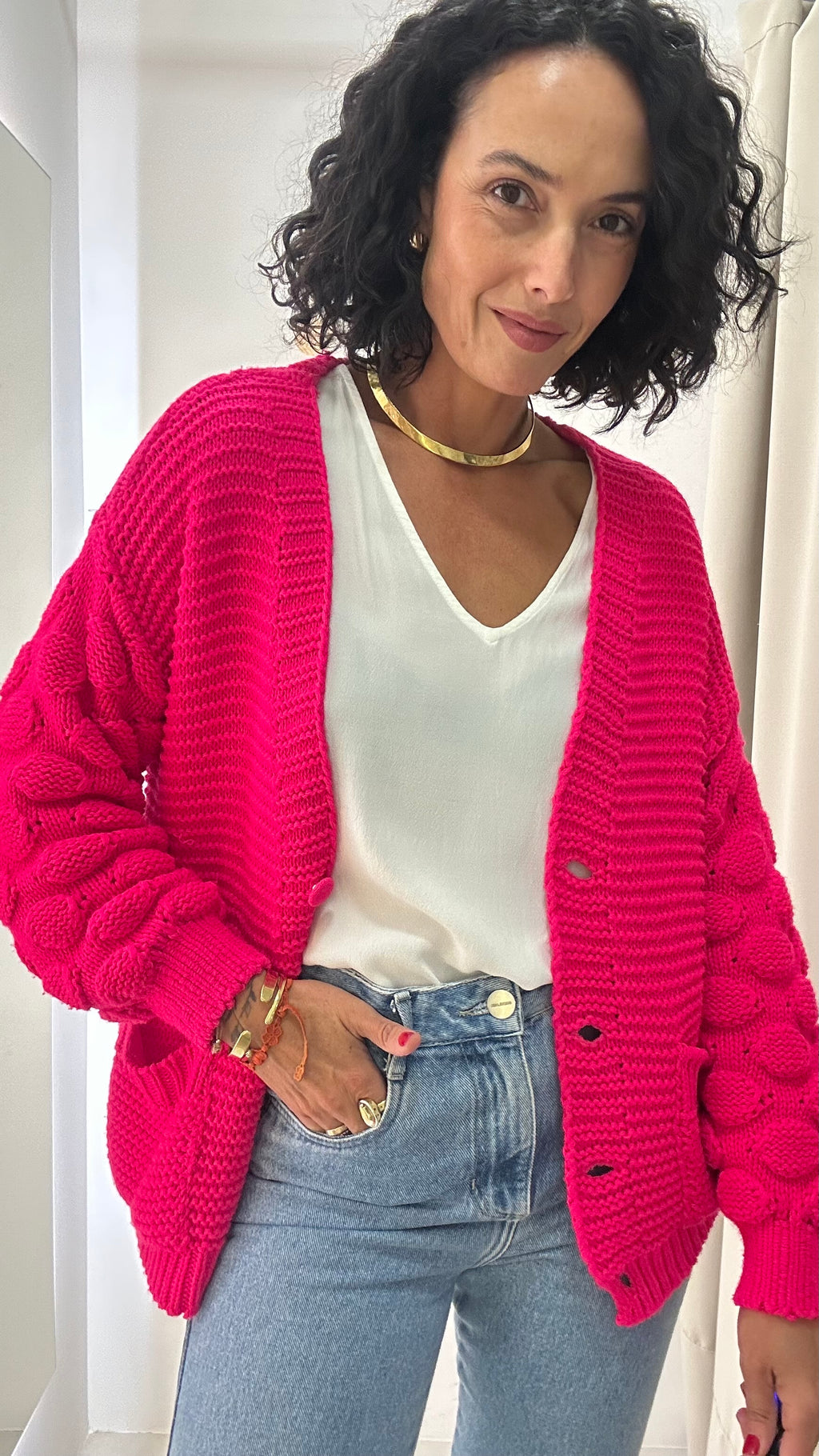 Cardigan Rosa Max Maria
