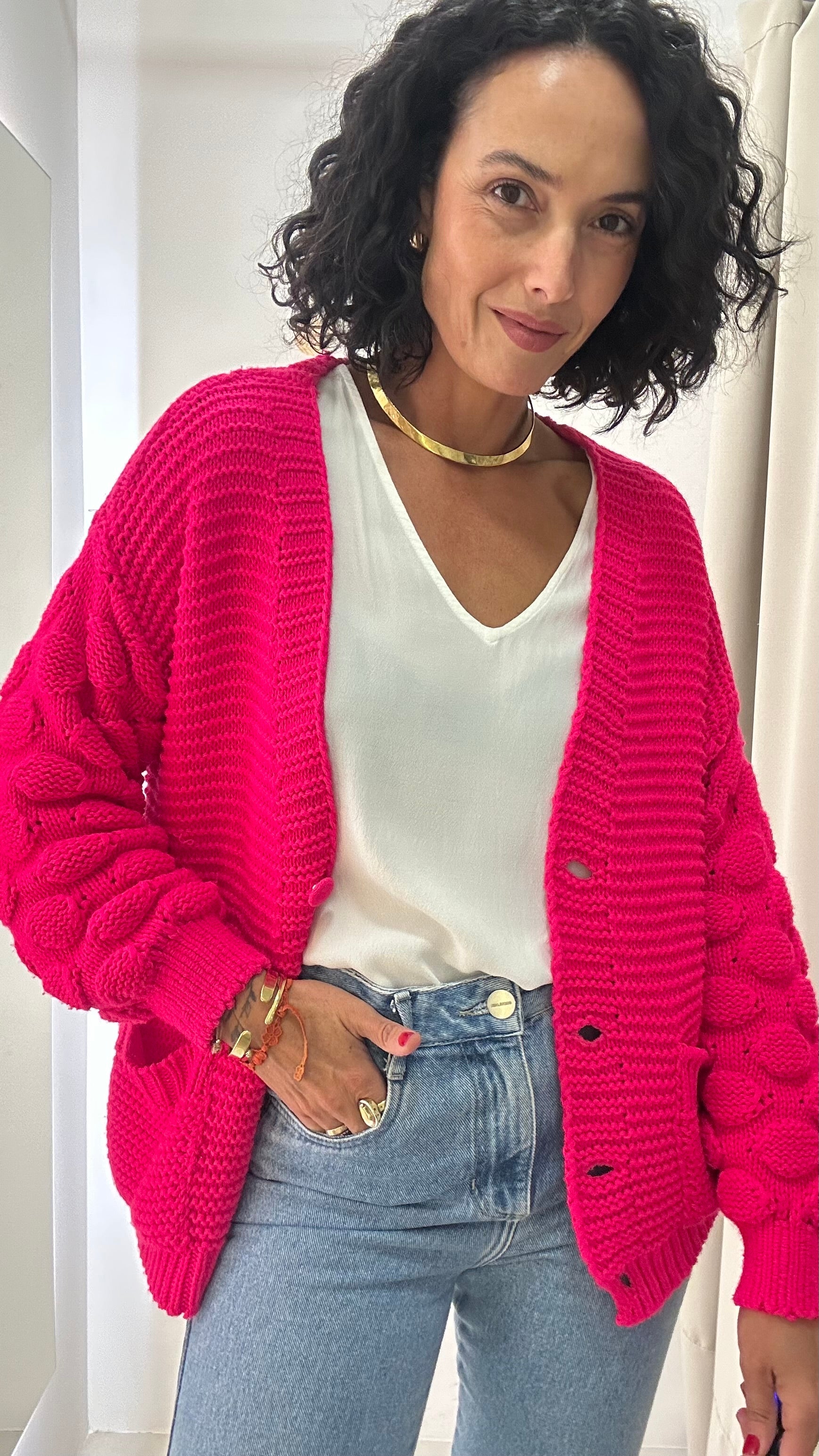 Cardigan Rosa Max Maria