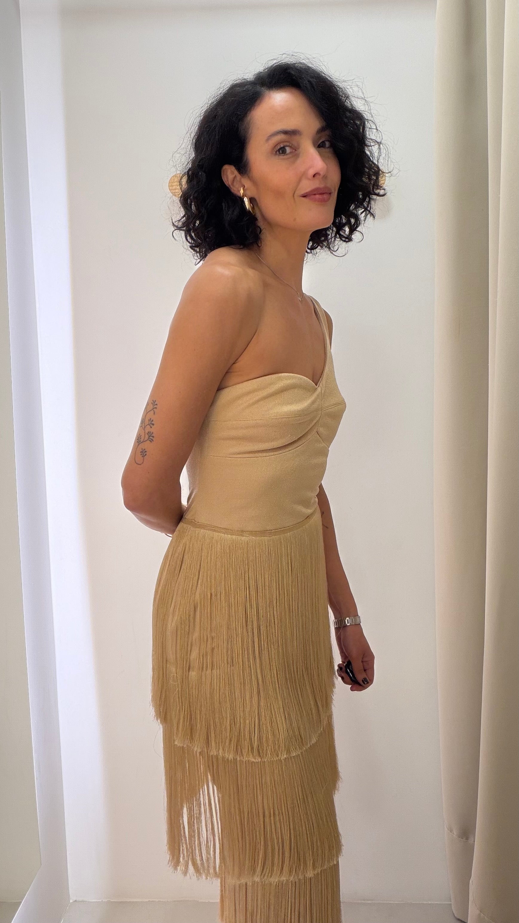 Vestido franjas Rock Lola