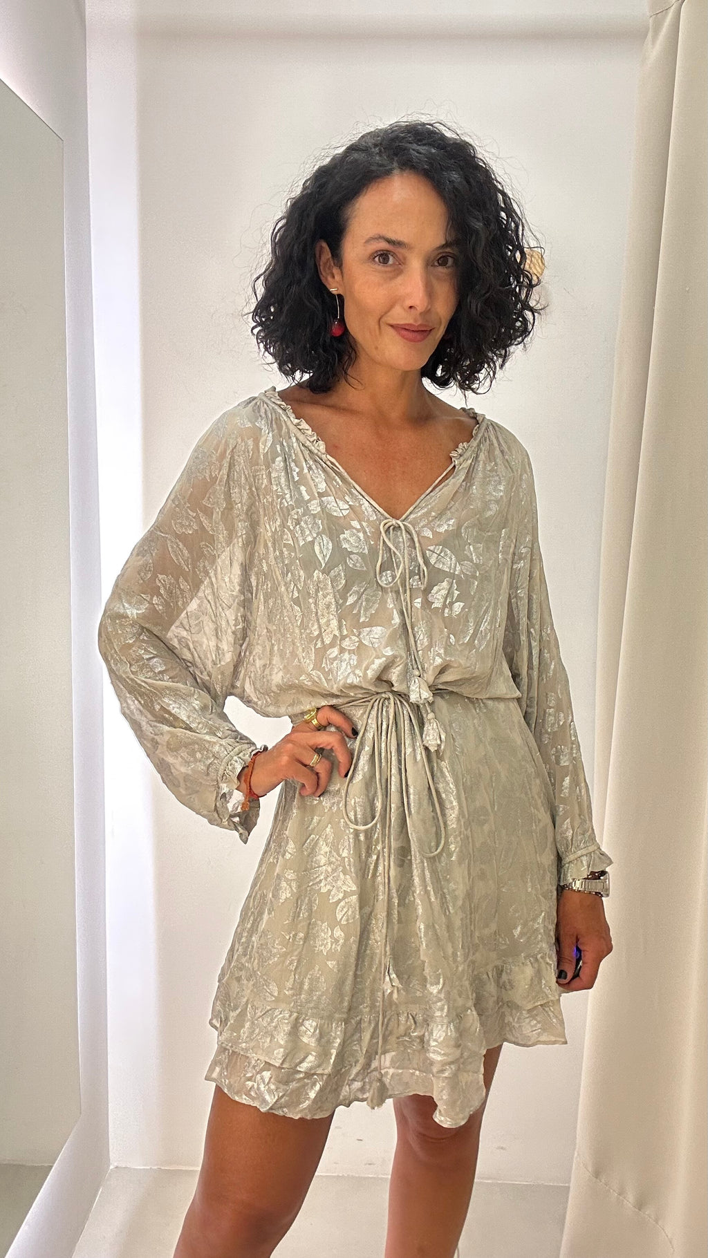 Vestido Chiffon Ellus