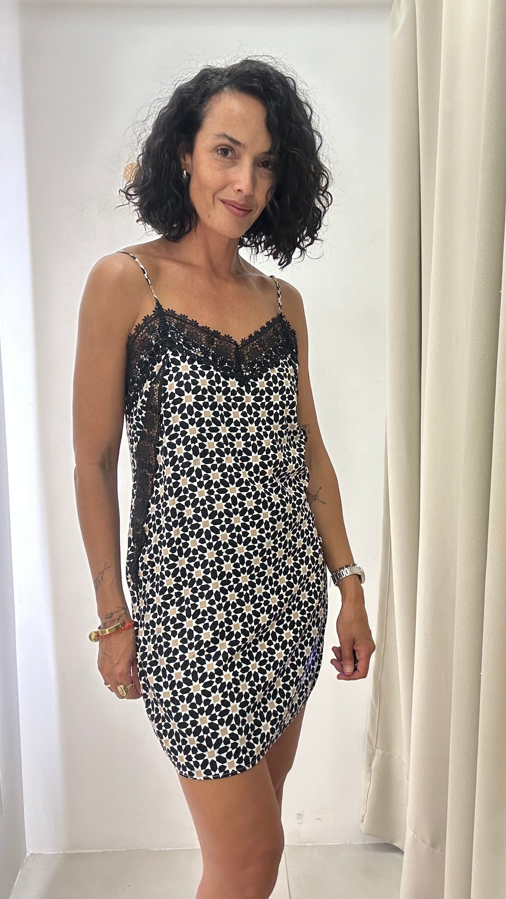 Vestido estampado Lez a Lez
