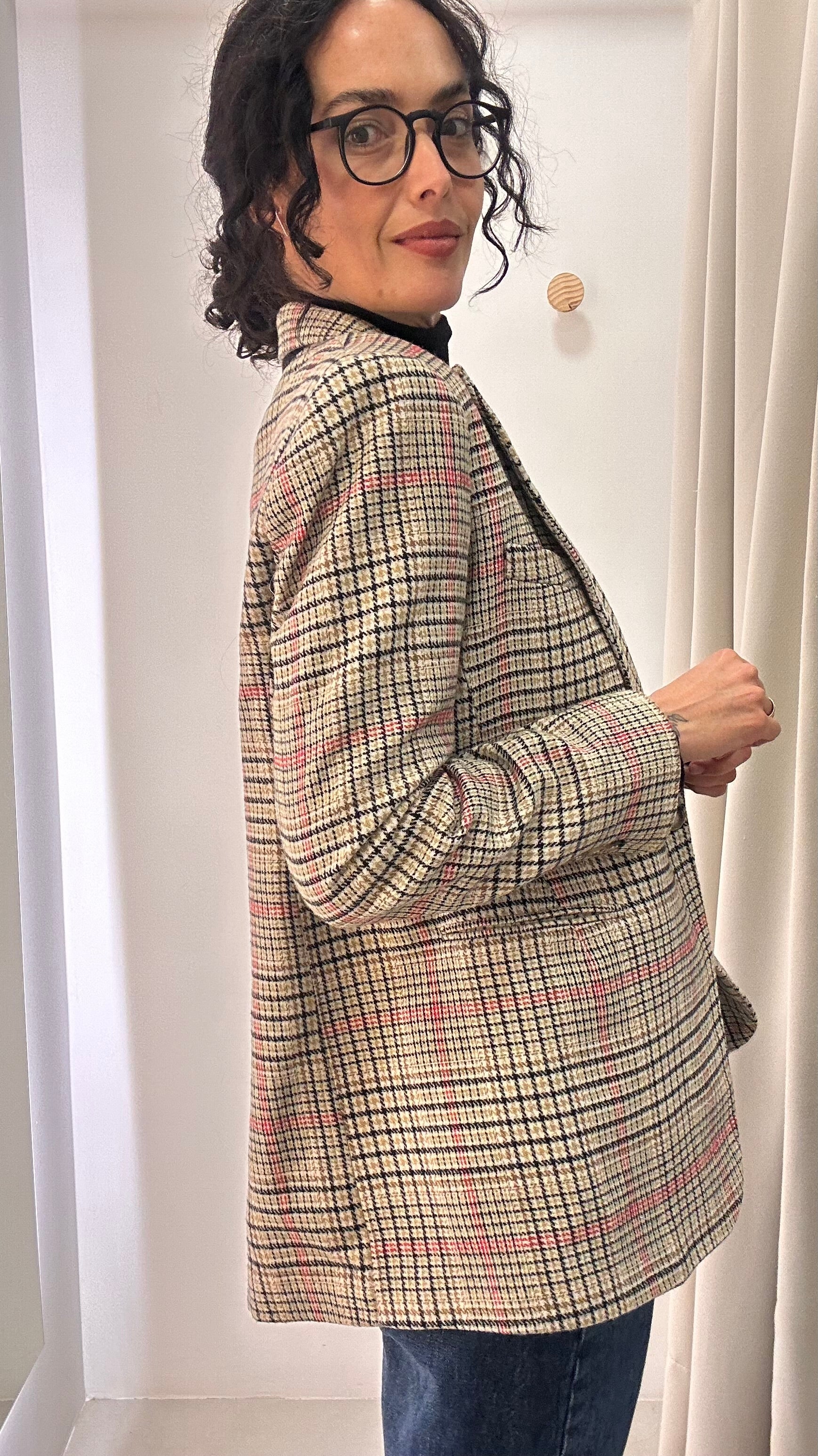 Blazer Xadrez Zara