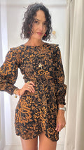 Vestido Estampa Floral Zara