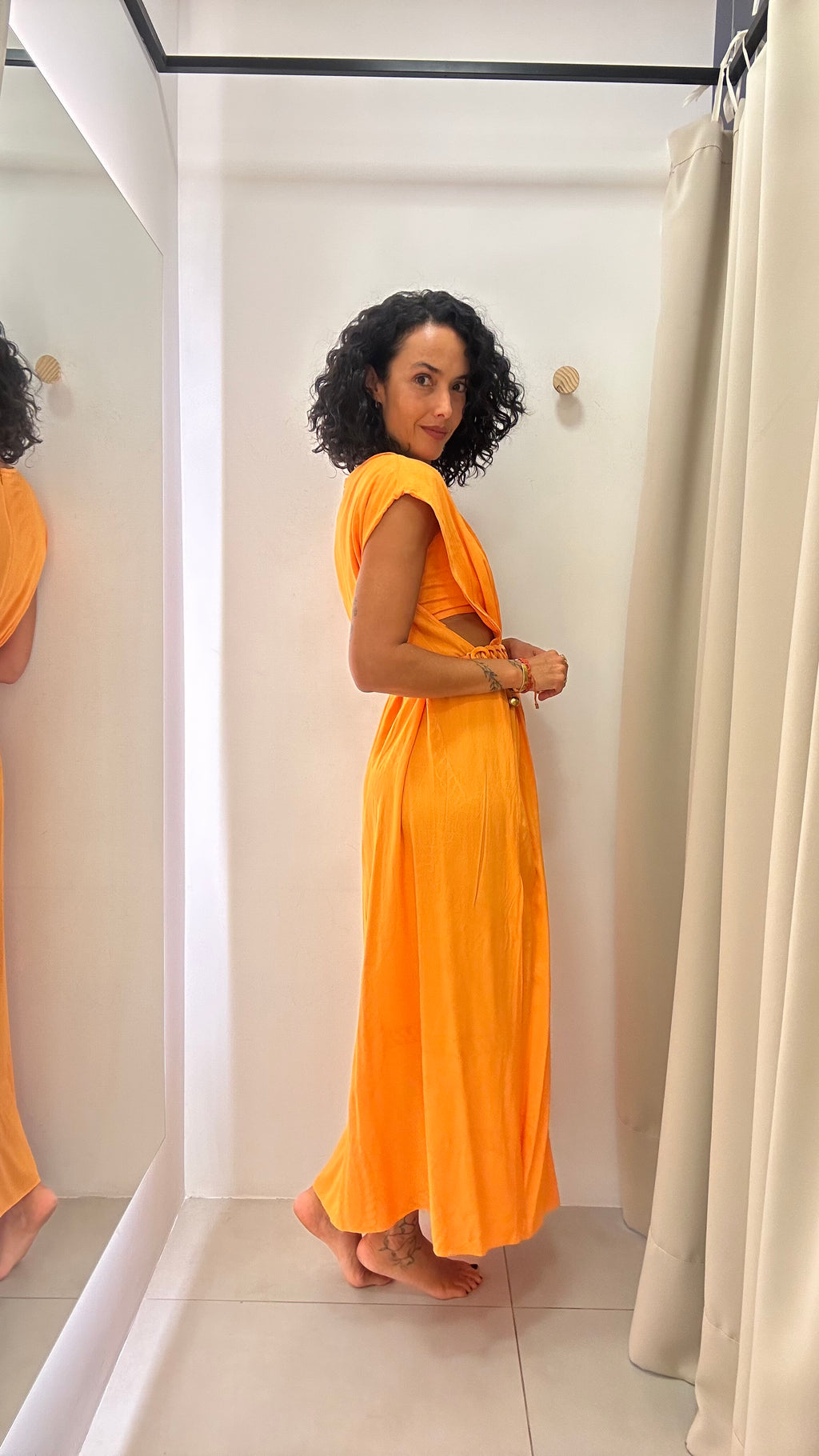 Vestido longo Essenciale