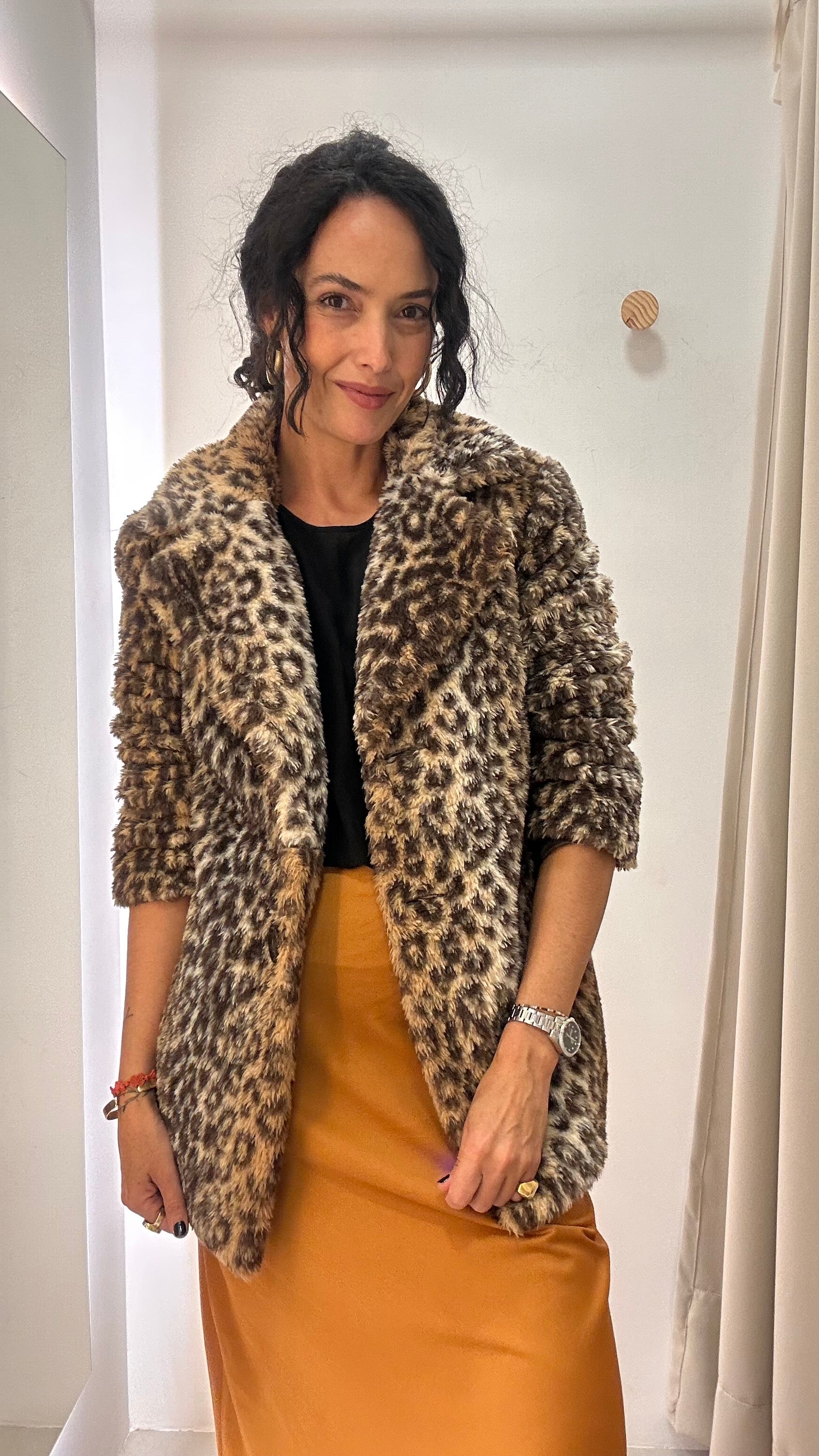 Casaco pele fake Michael Kors