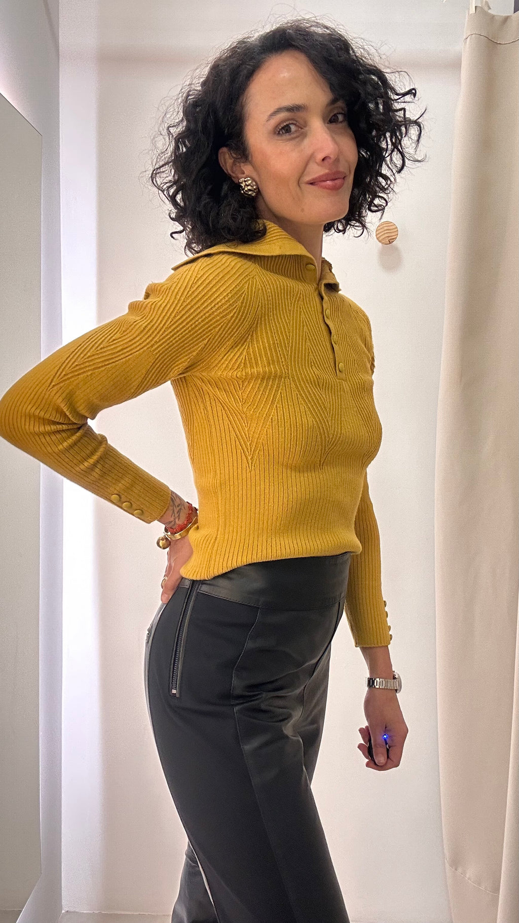 Tricot mostarda Verosenso