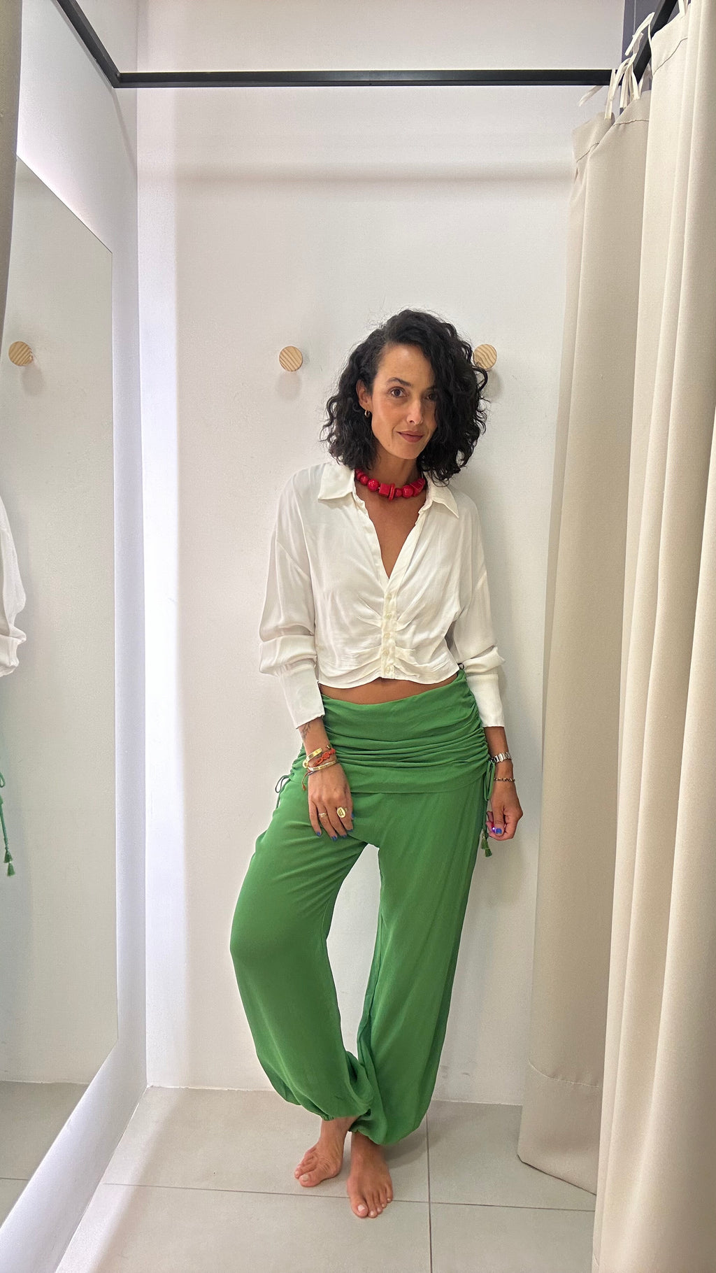 Calça Aladim Verde