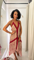 Vestido seda Animale