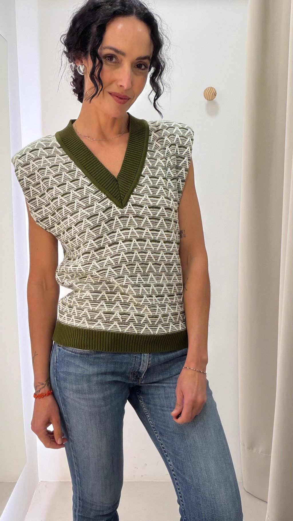 Colete tricot Animale
