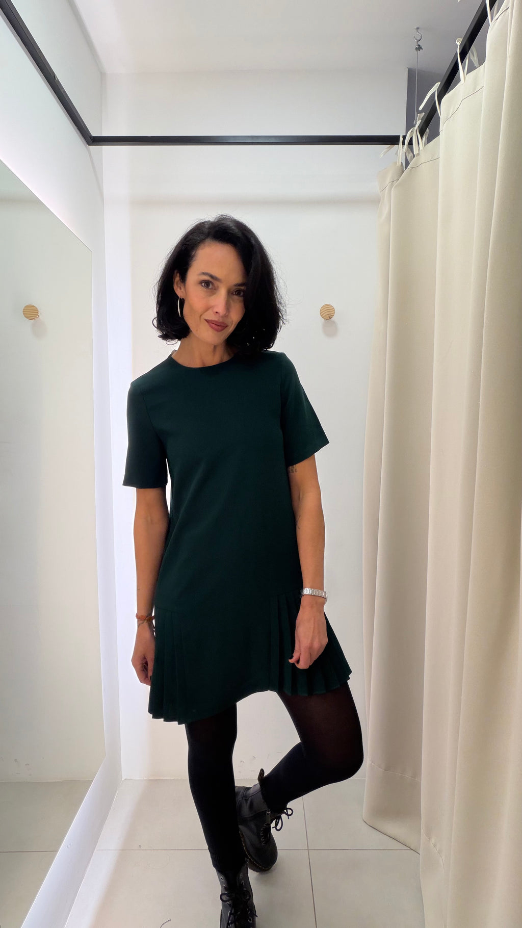 Vestido Verde Zara