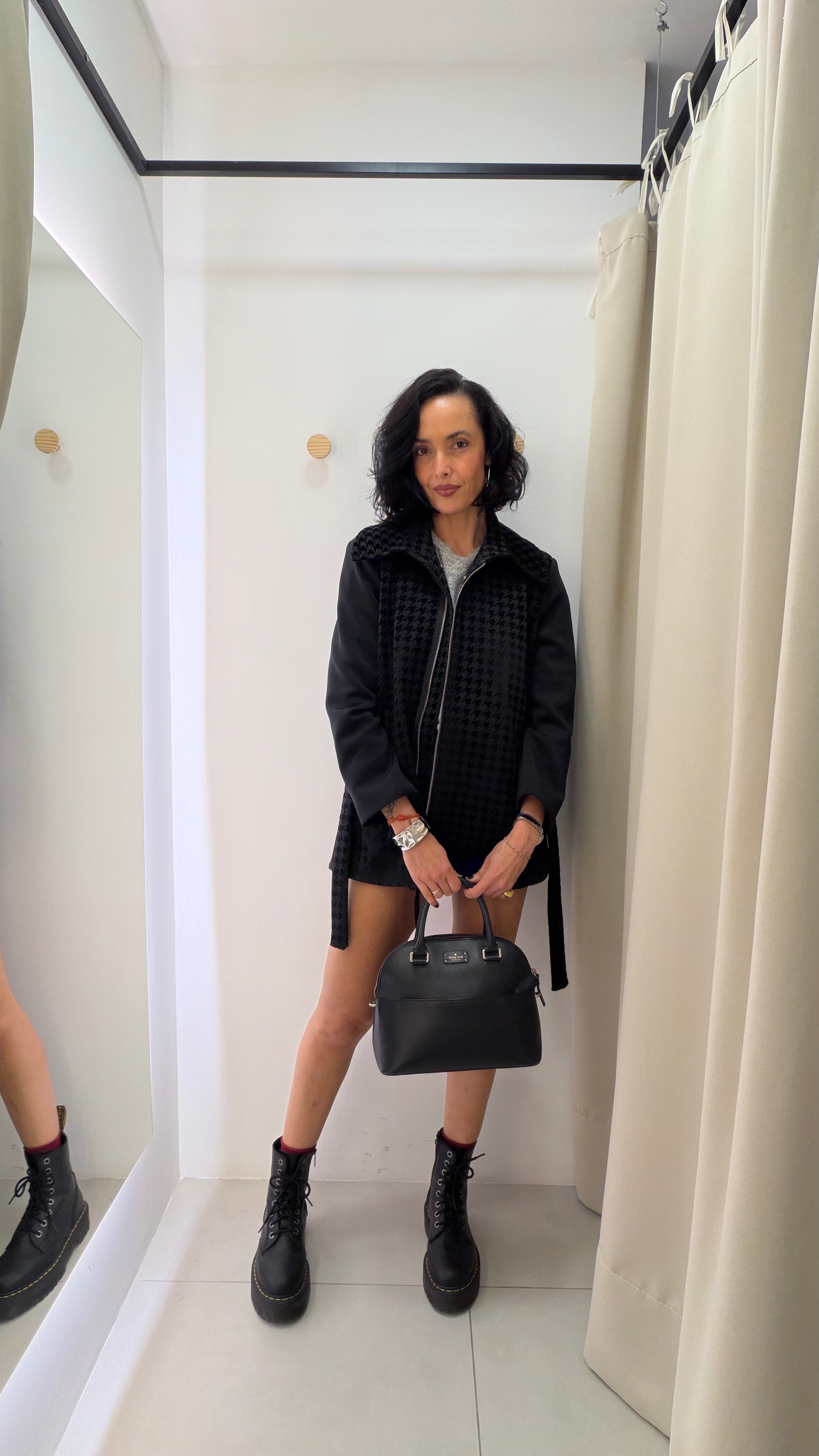 Bolsa couro Kate Spade