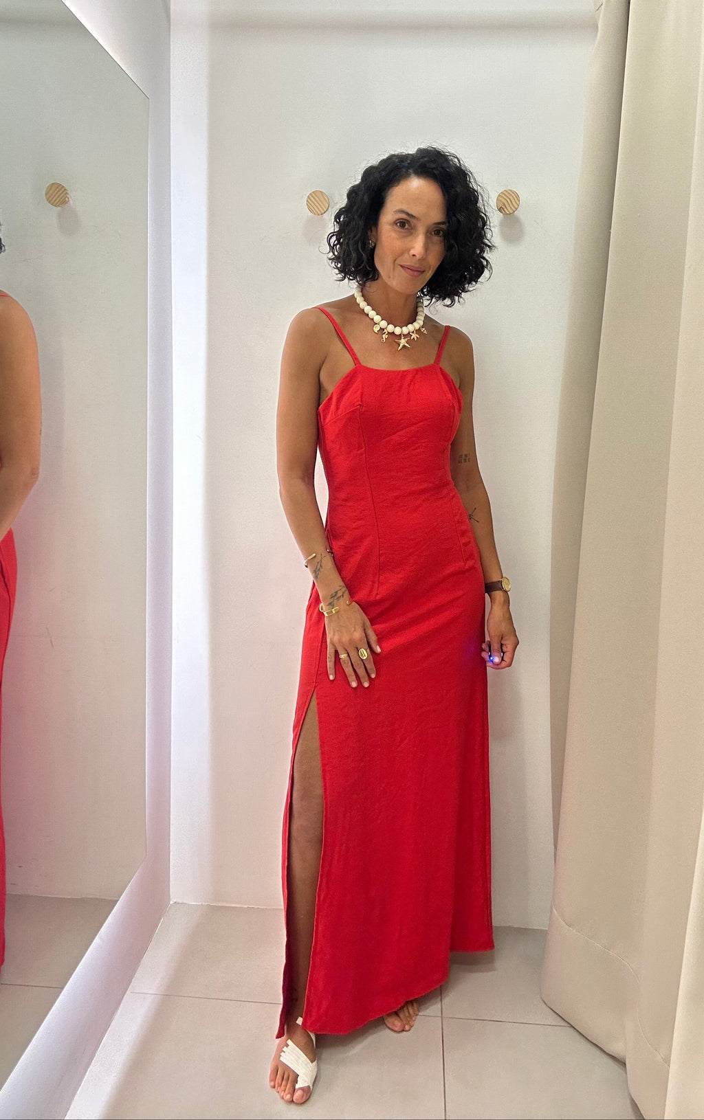 Vestido Longo Vermelho