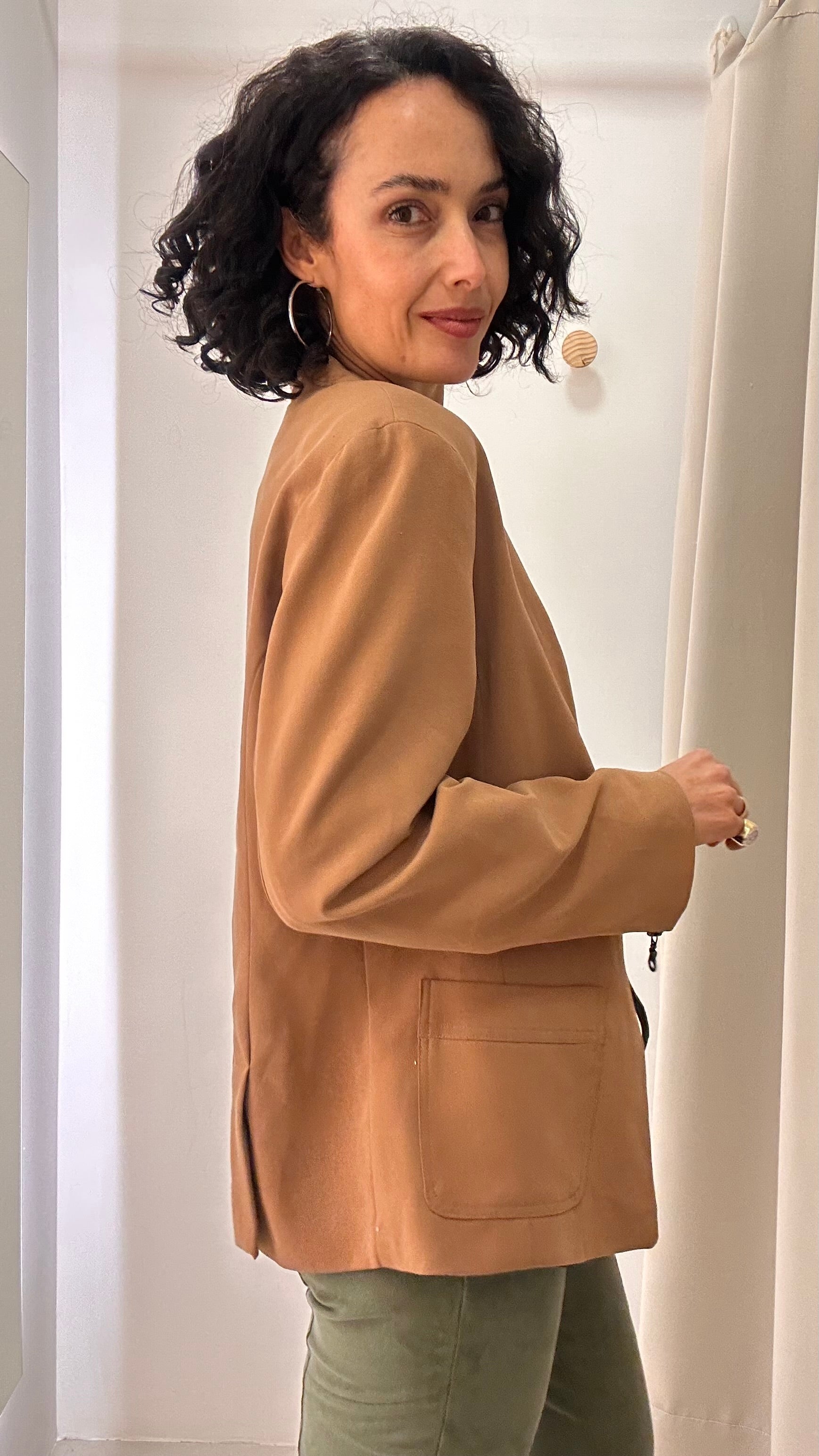 Blazer Terracota Shoulder