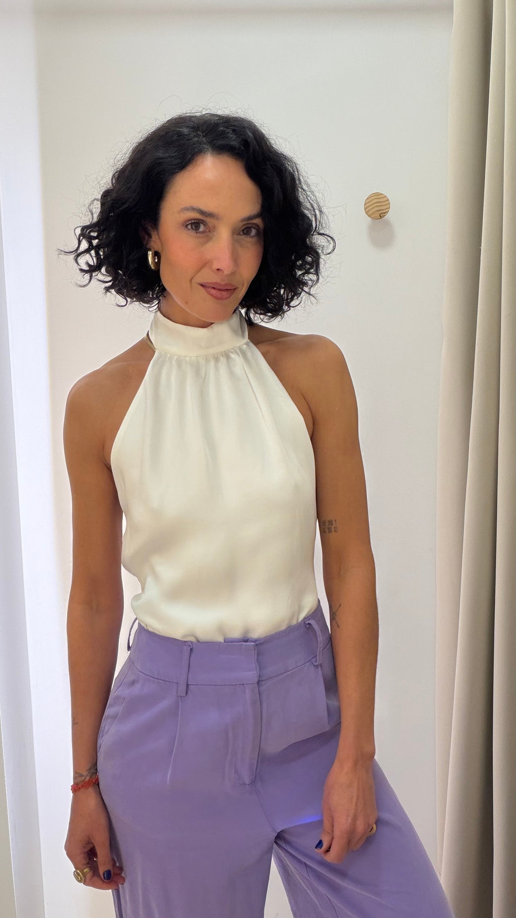 Blusa frente única Zara