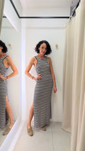 Vestido Listrado Dress To