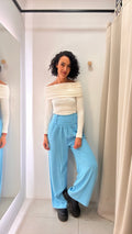 Calça Azul Nati Vozza