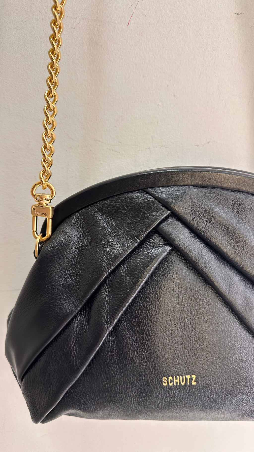 Bolsa couro Schutz
