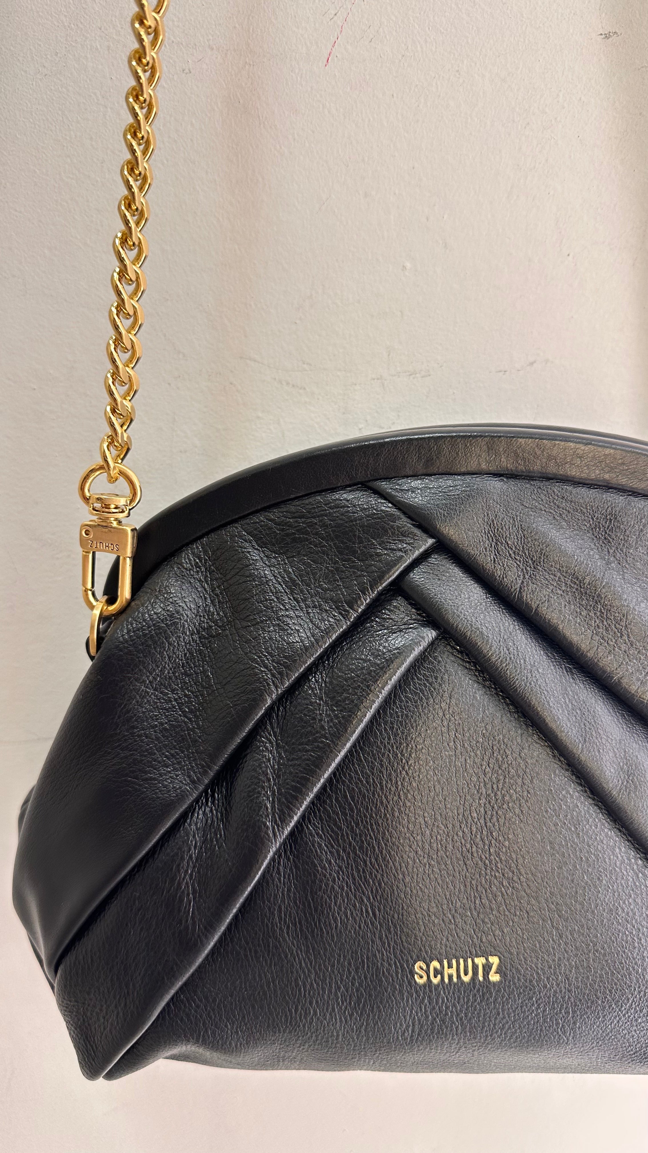 Bolsa couro Schutz
