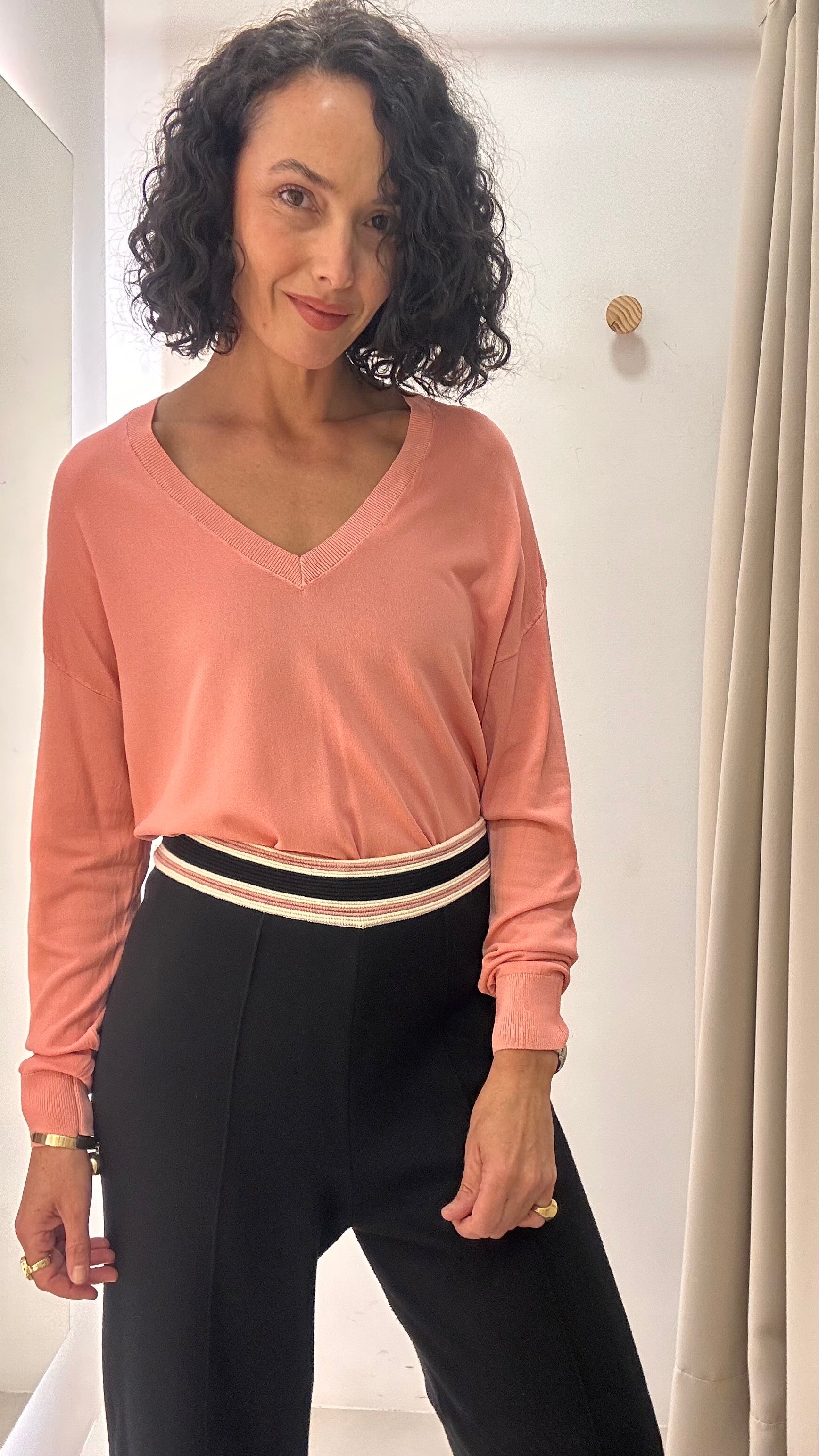 Conjunto Calça e Cardigan Preto
