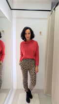 Calça Animal Print J. Chermann