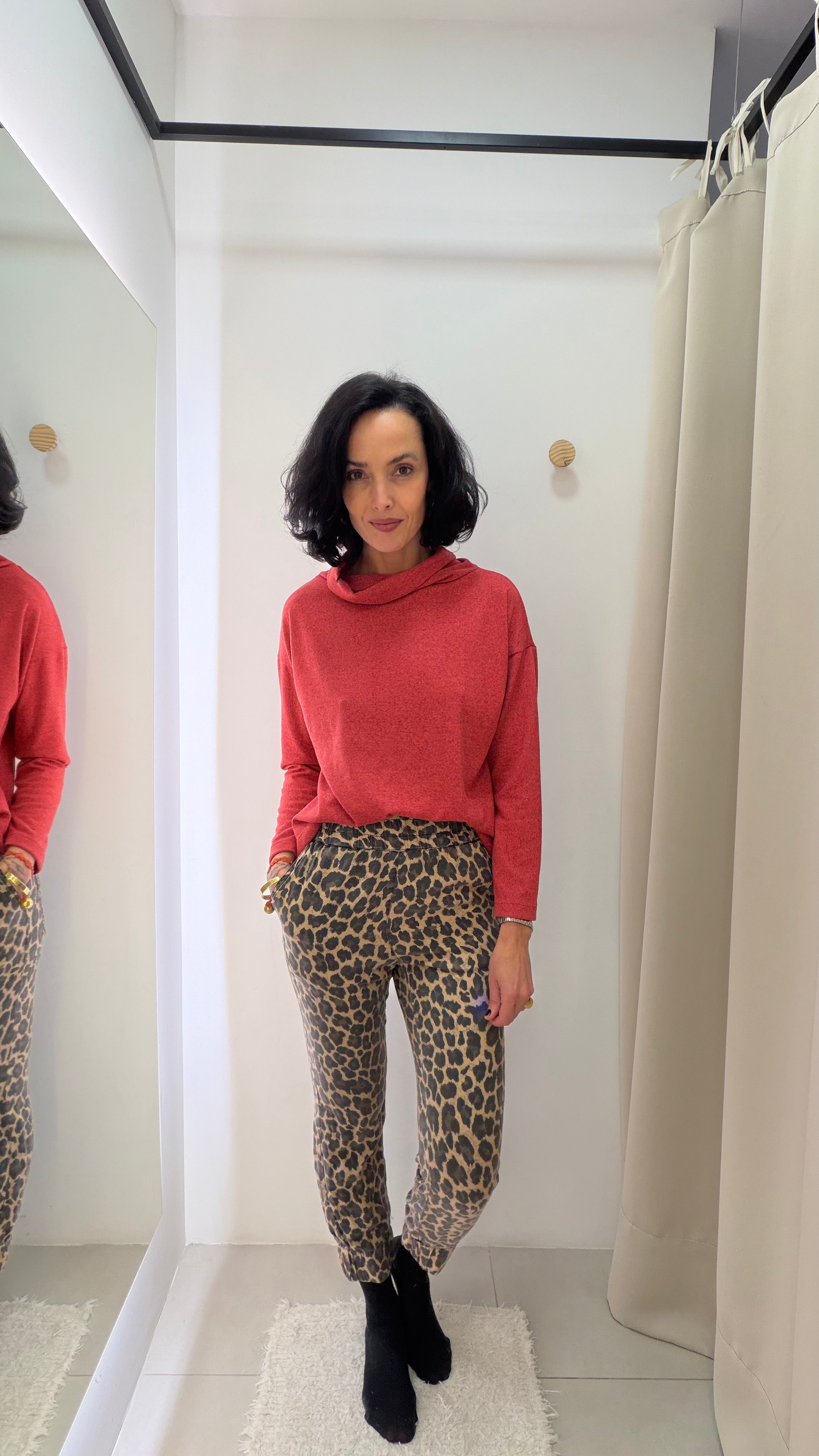 Calça Animal Print J. Chermann