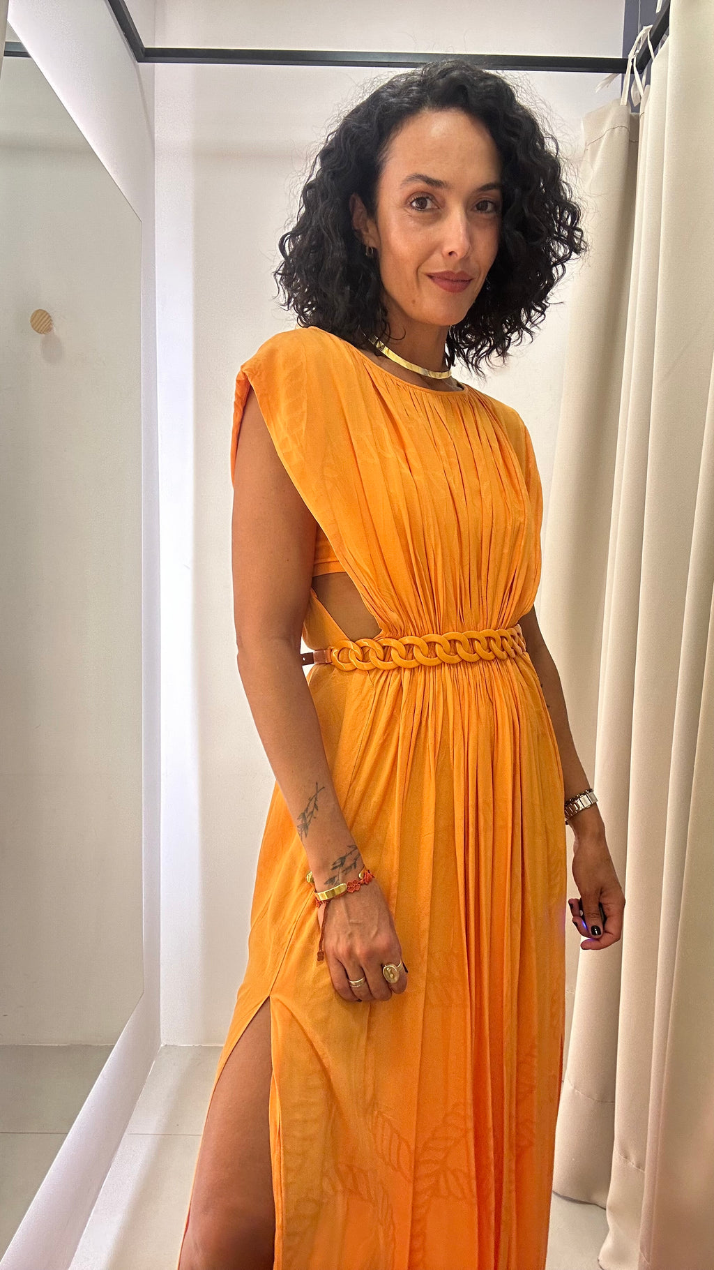 Vestido longo Essenciale