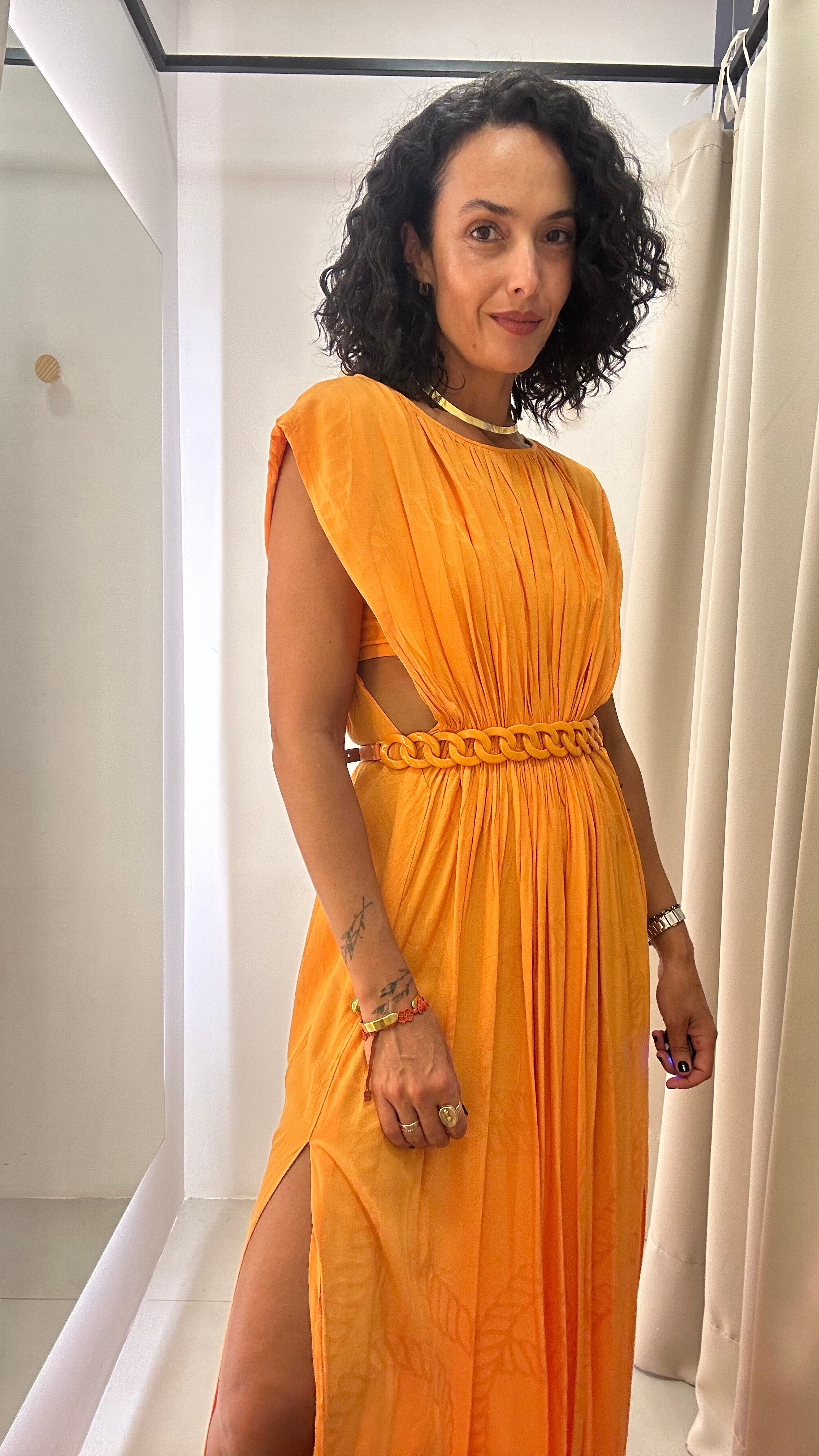 Vestido longo Essenciale