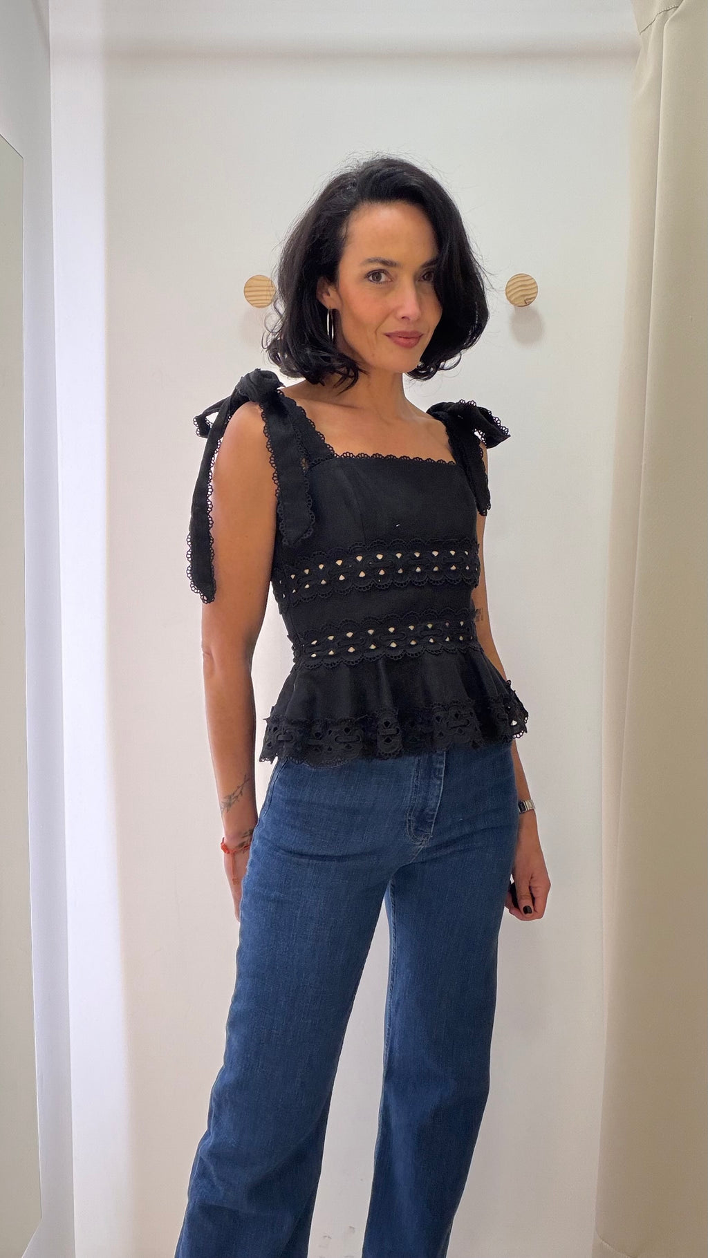 Blusa Peplum Zimmermann