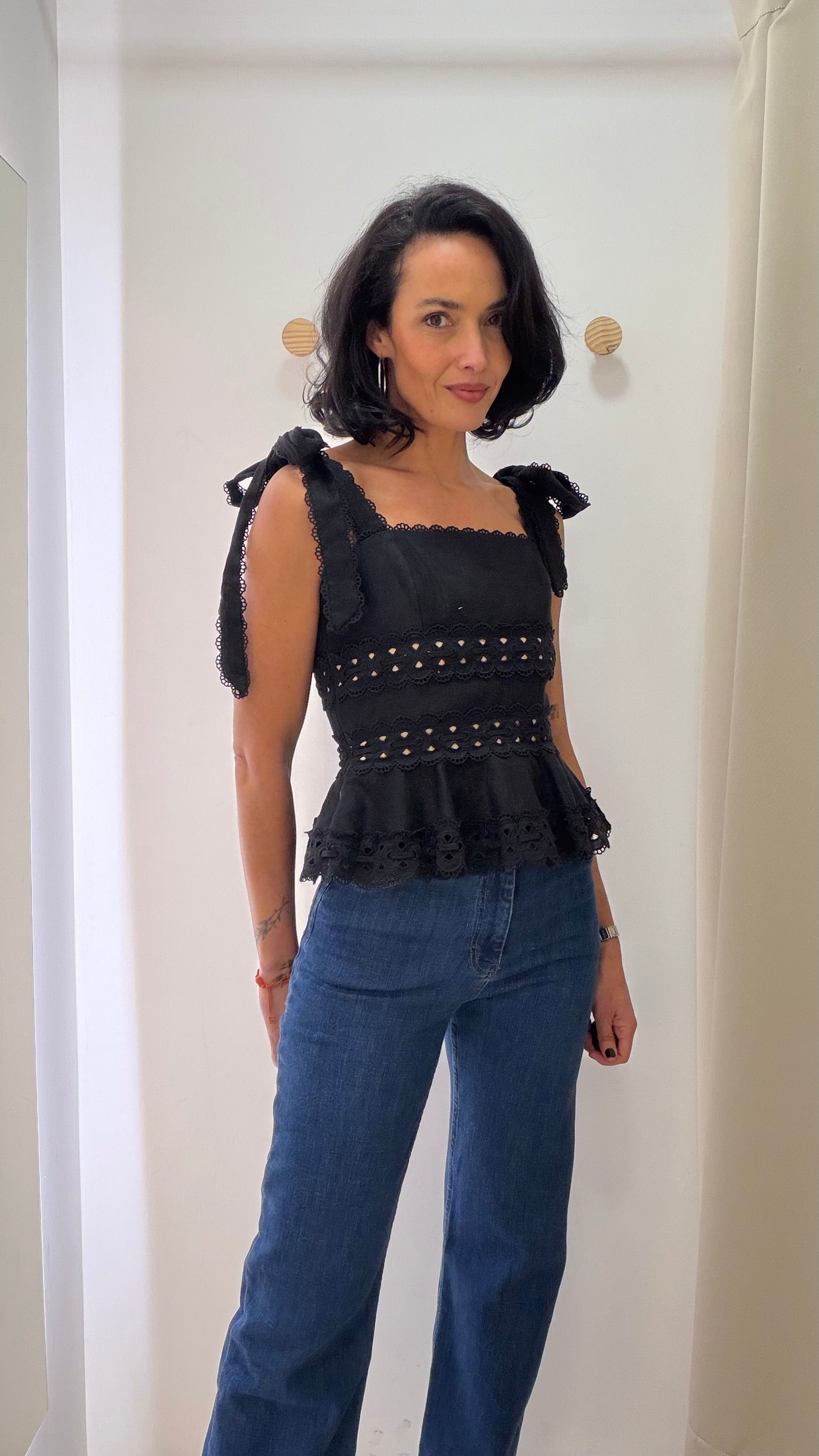 Blusa Peplum Zimmermann