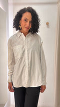 Camisa Branca Listrada