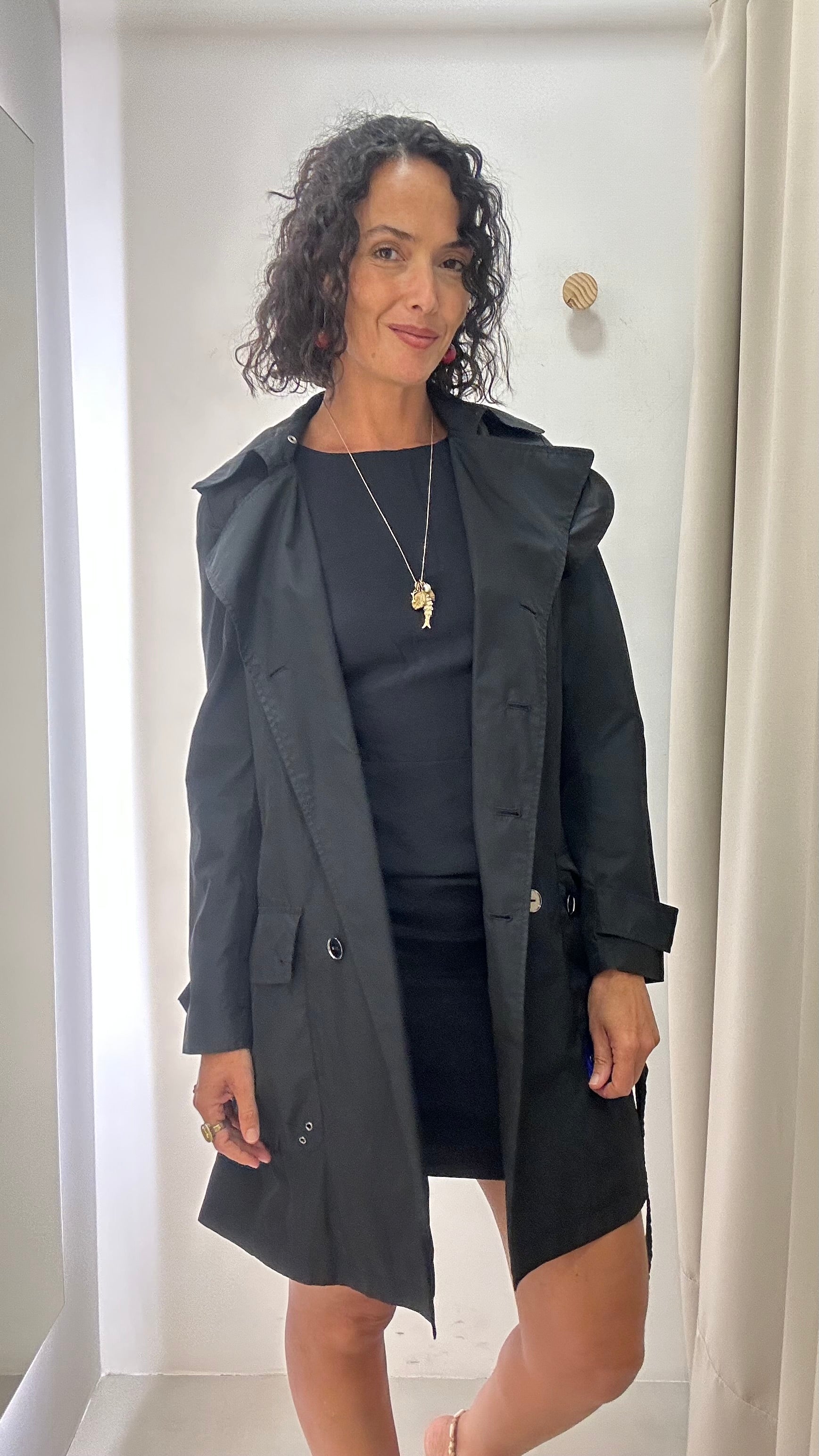 Parka Preta Zara