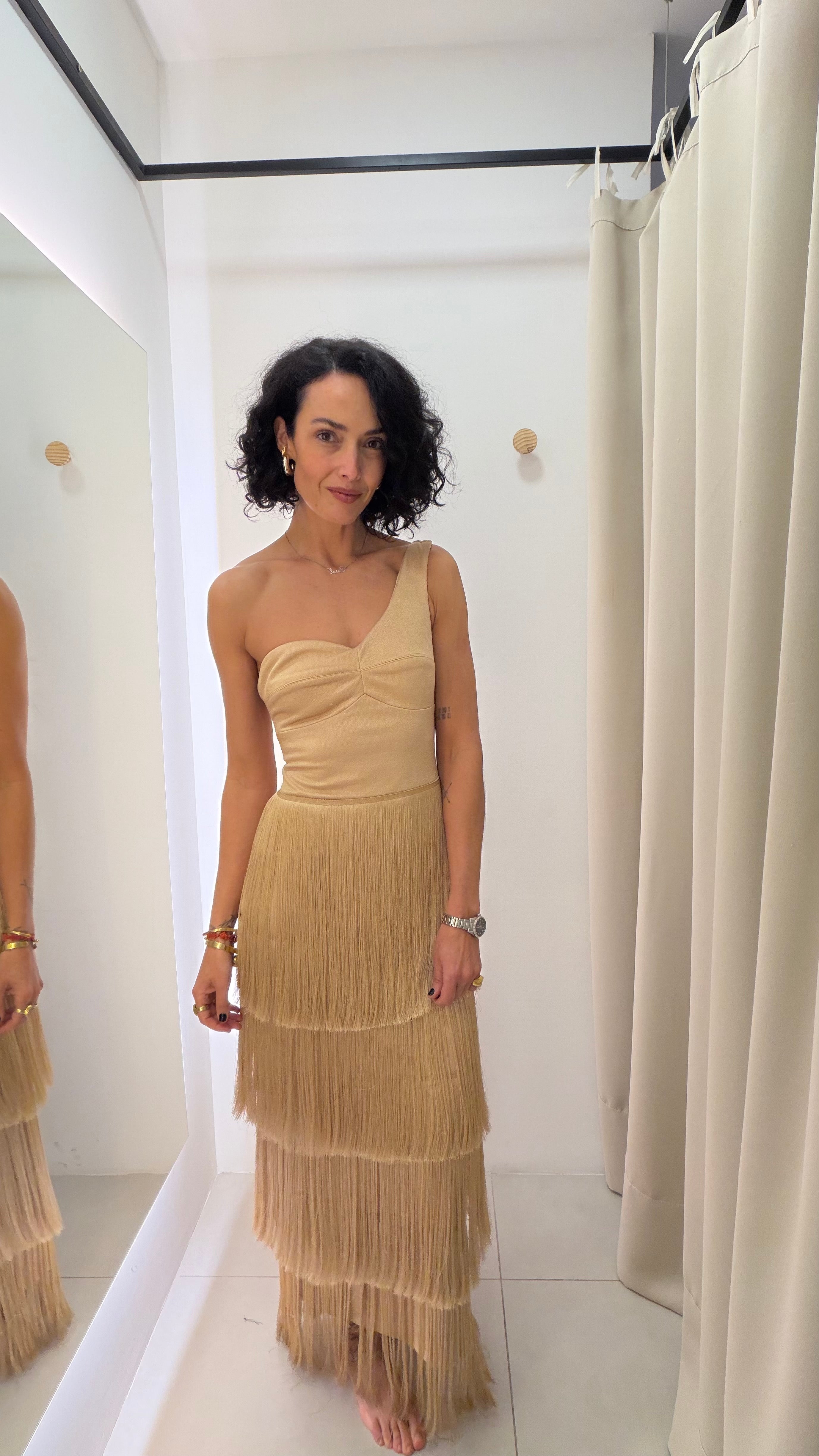 Vestido franjas Rock Lola