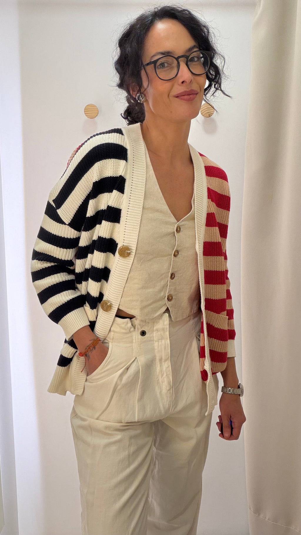 Cardigan listras Lafort