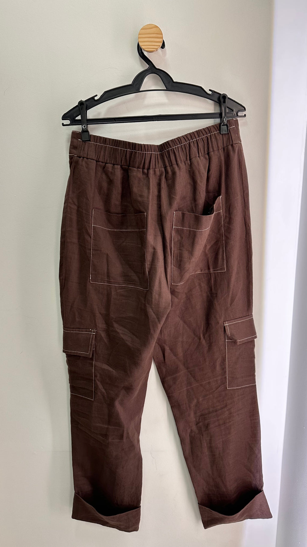 Conjunto Marrom linho Souq