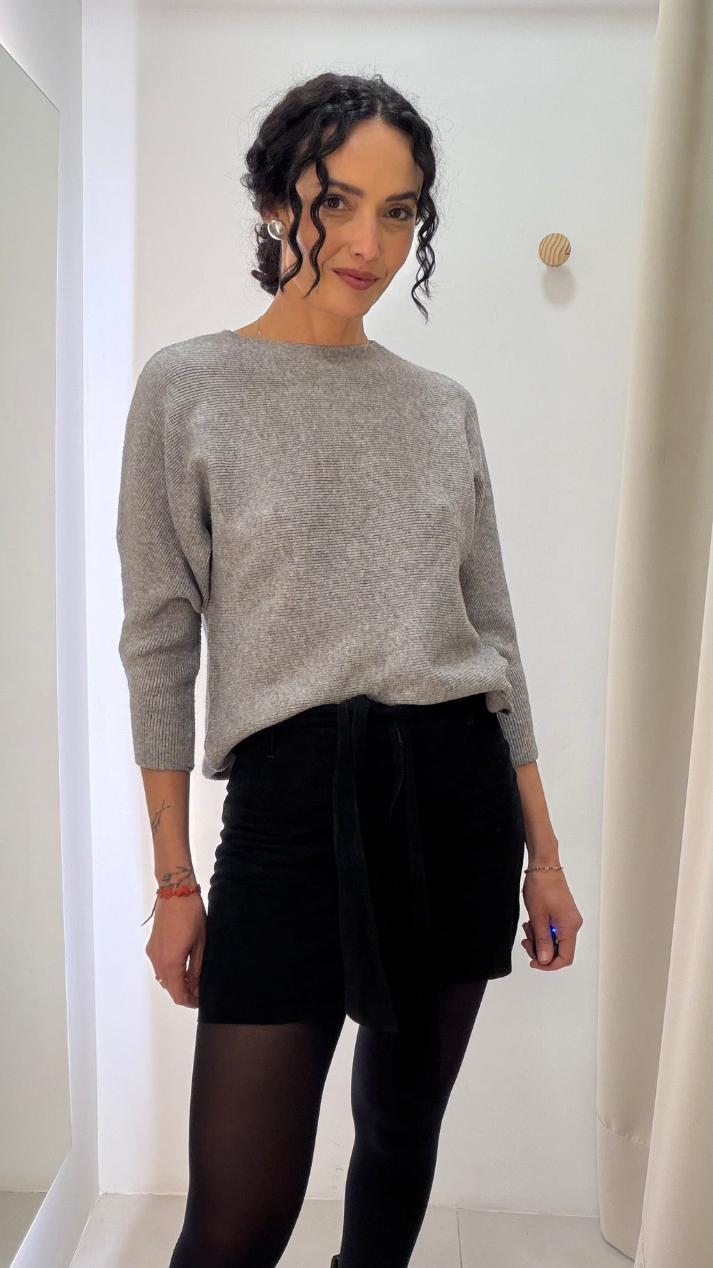 Tricot cinza