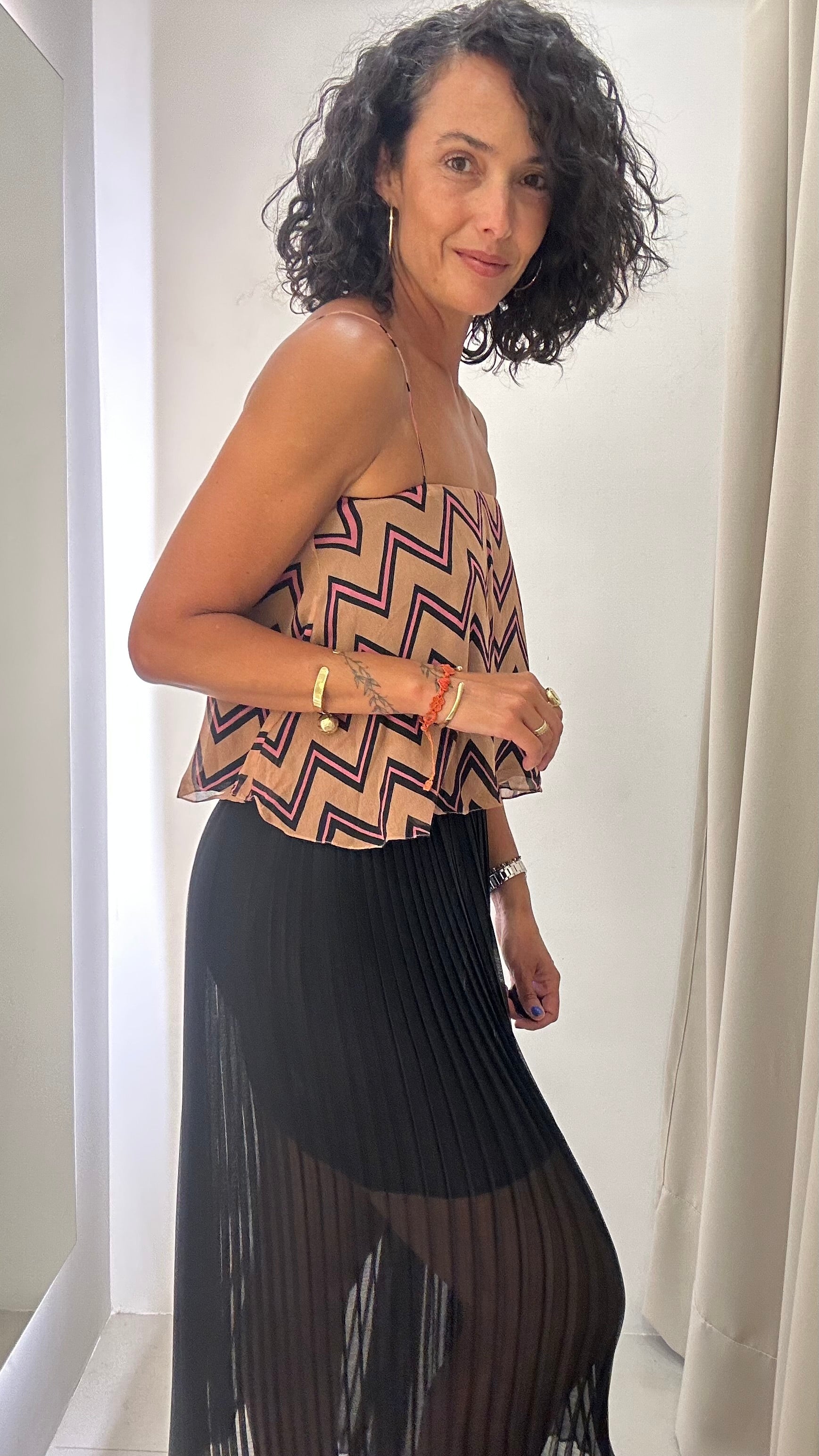 Blusa de Seda Animale