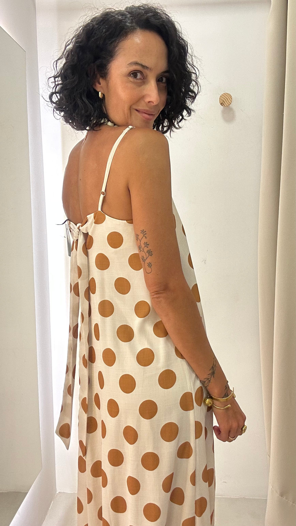 Vestido Poá