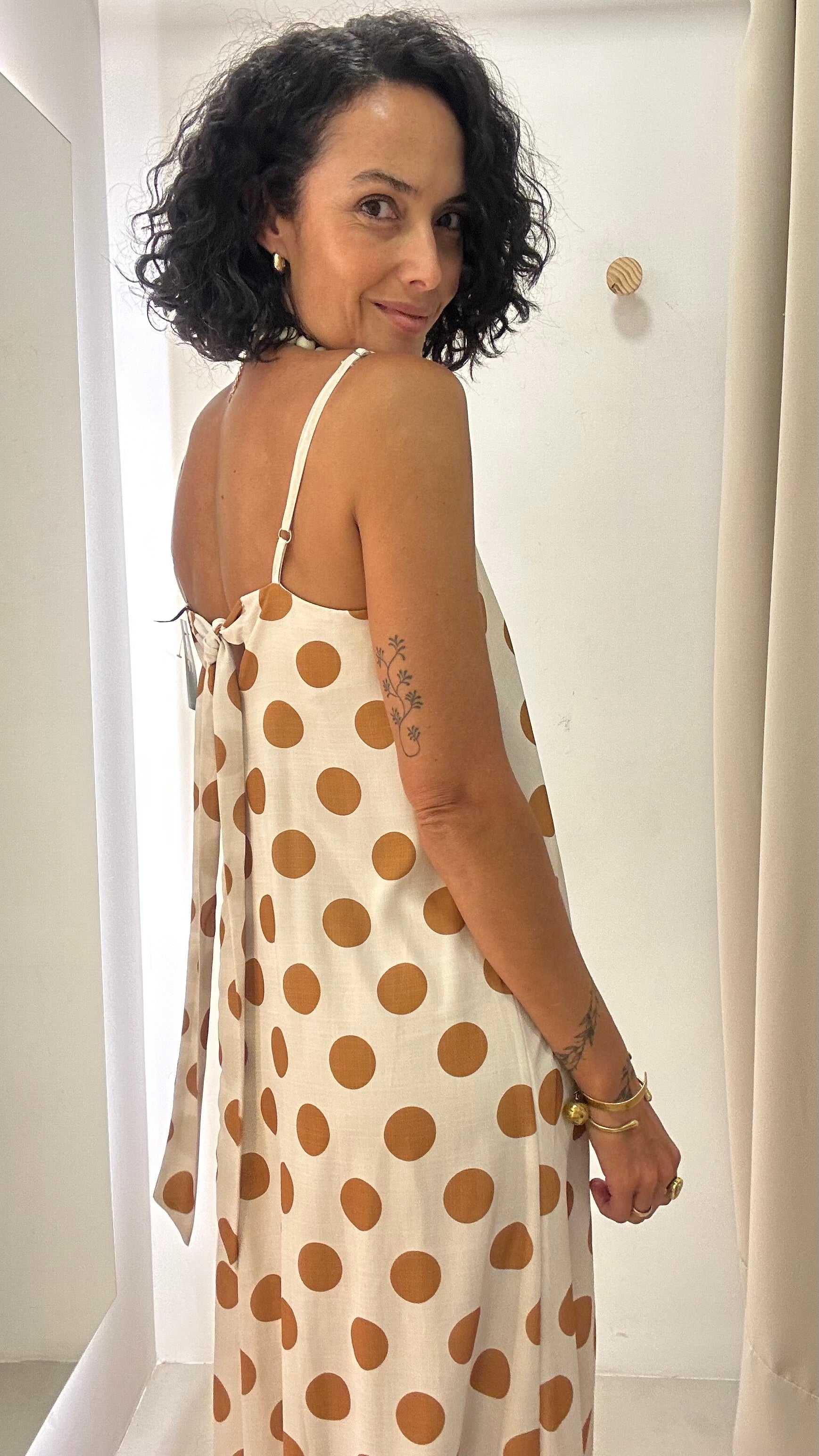 Vestido Poá