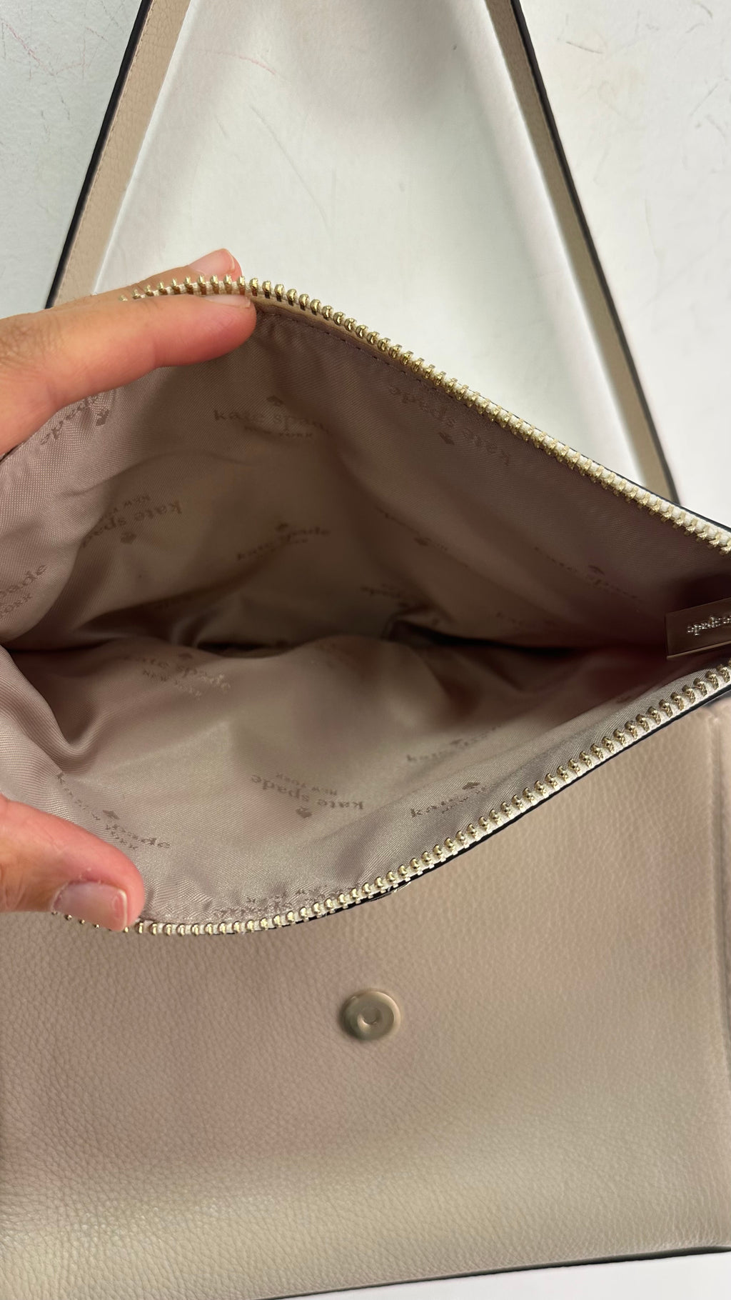 Bolsa couro Kate Spade