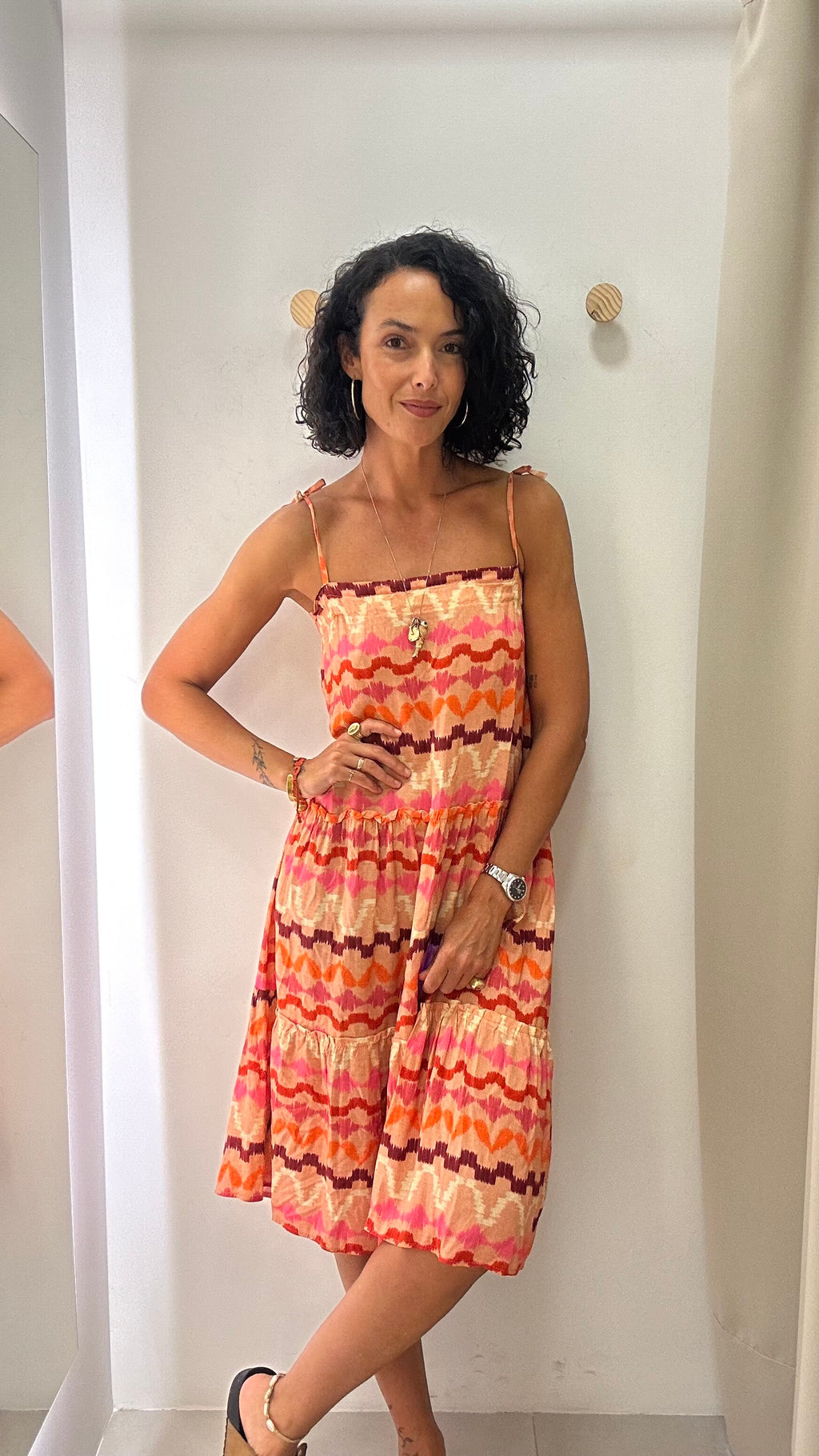 Vestido Estampado Espaço Boho