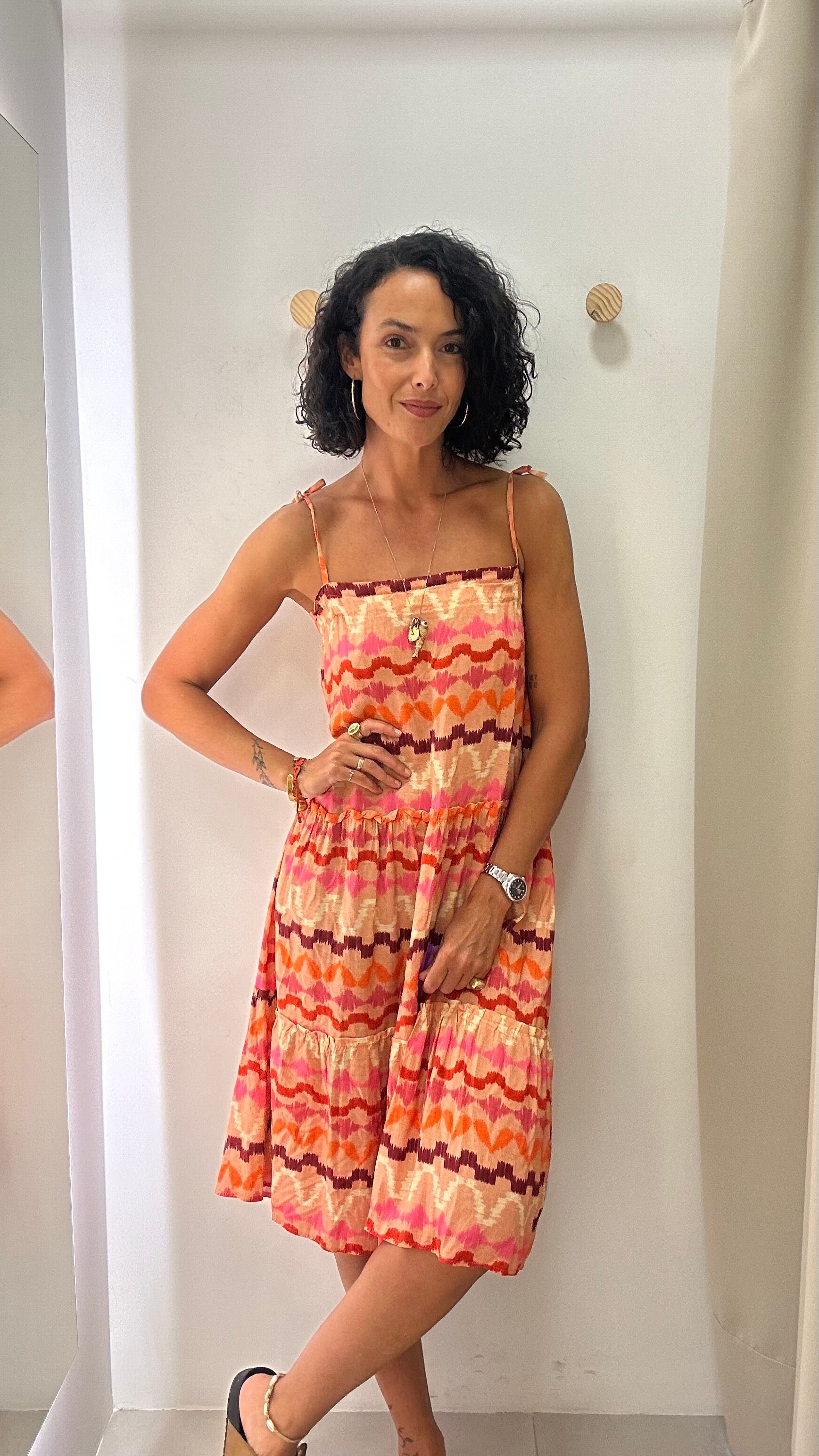 Vestido Estampado Espaço Boho
