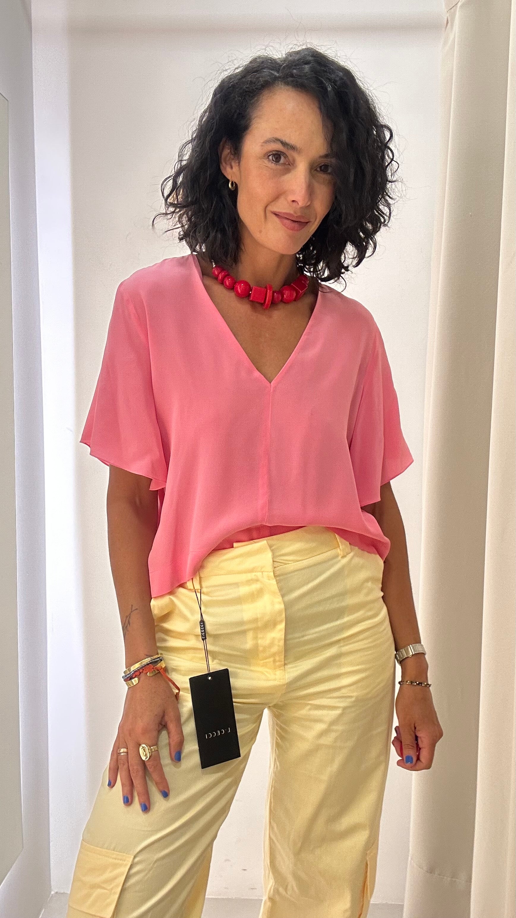 Camiseta Rosa