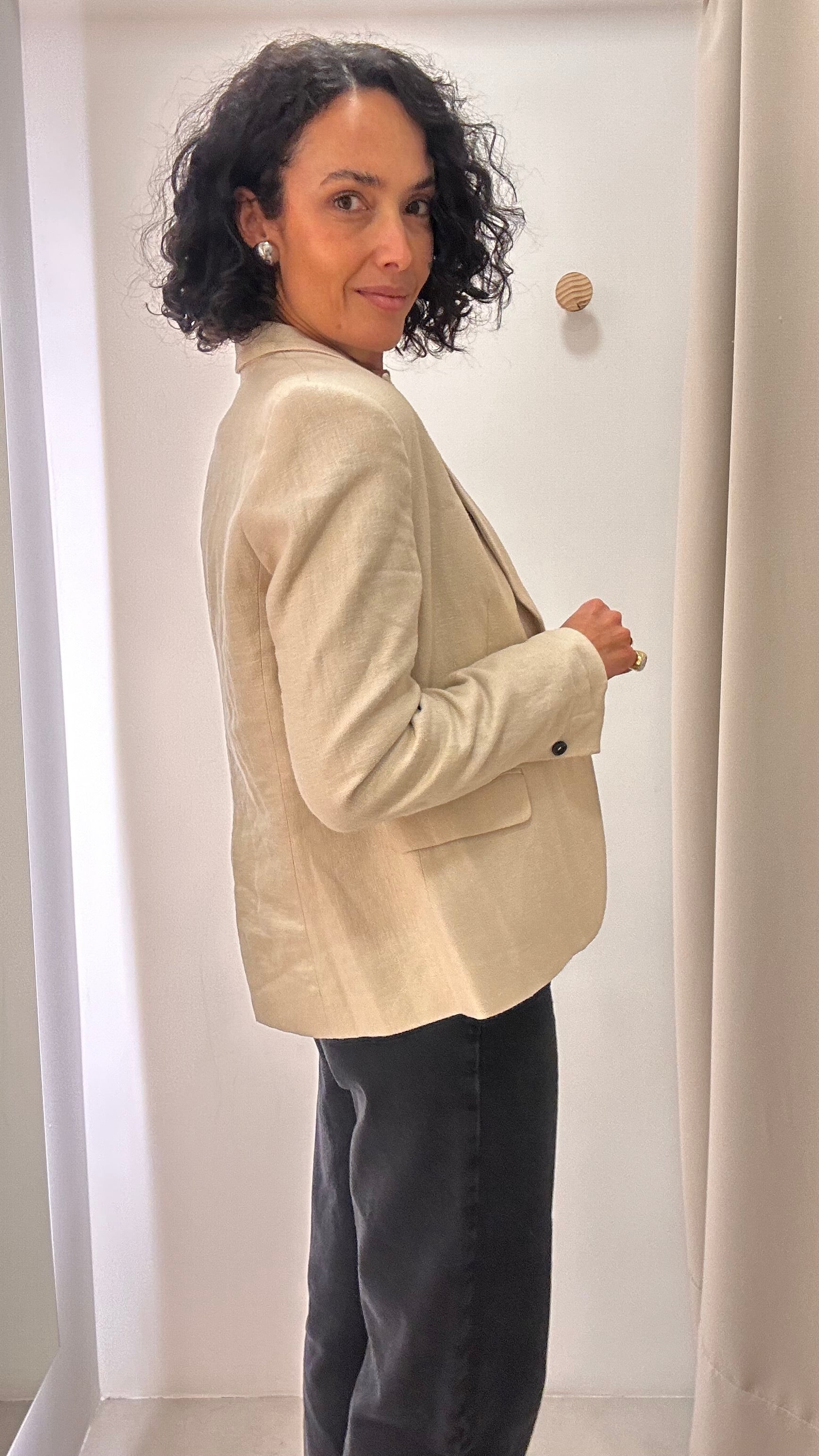 Blazer Viscolinho Zara