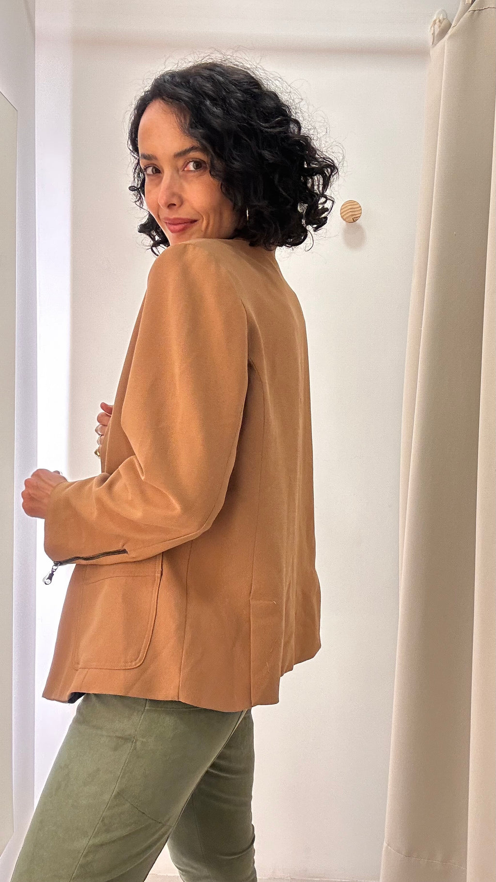 Blazer Terracota Shoulder