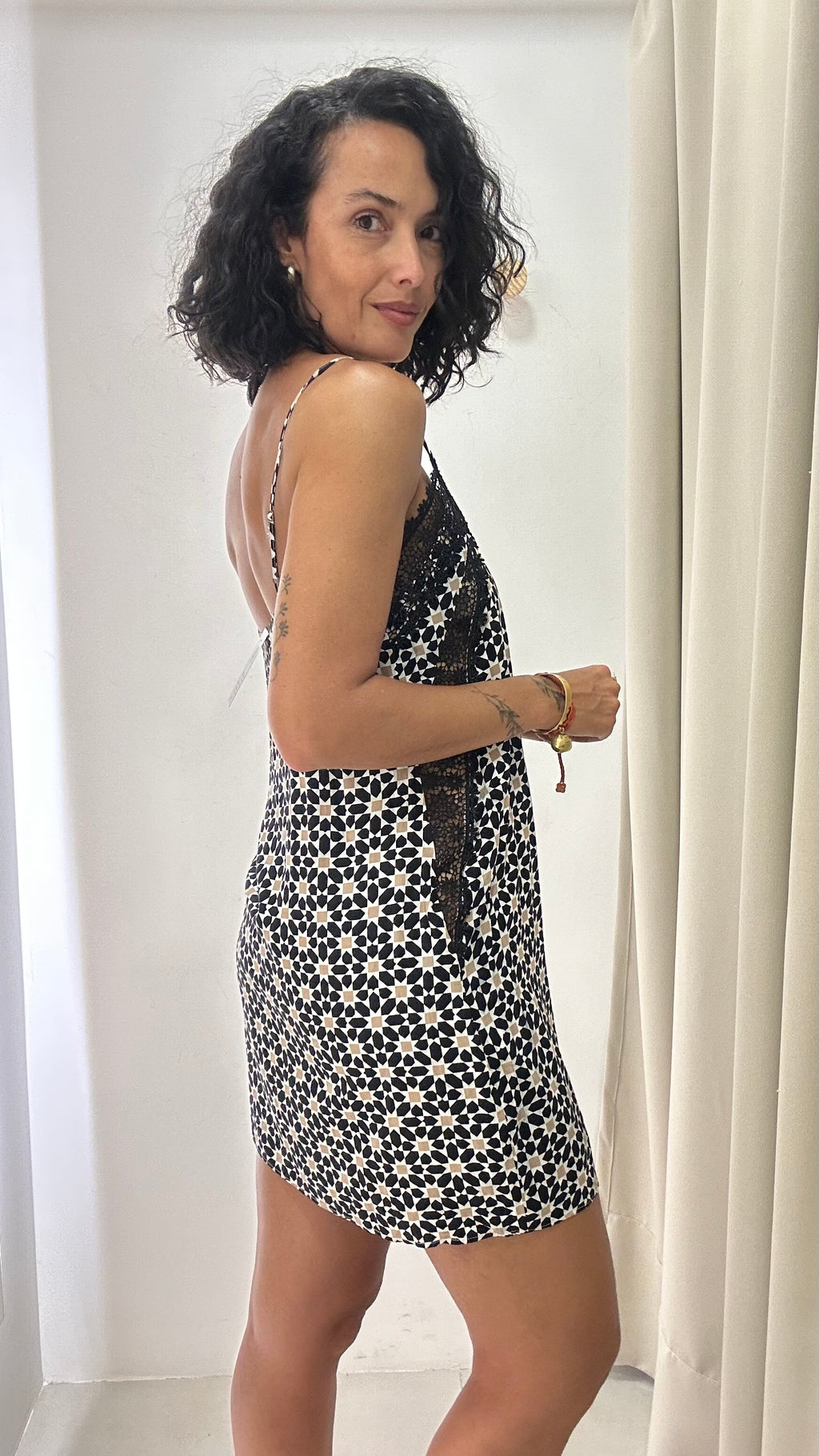 Vestido estampado Lez a Lez